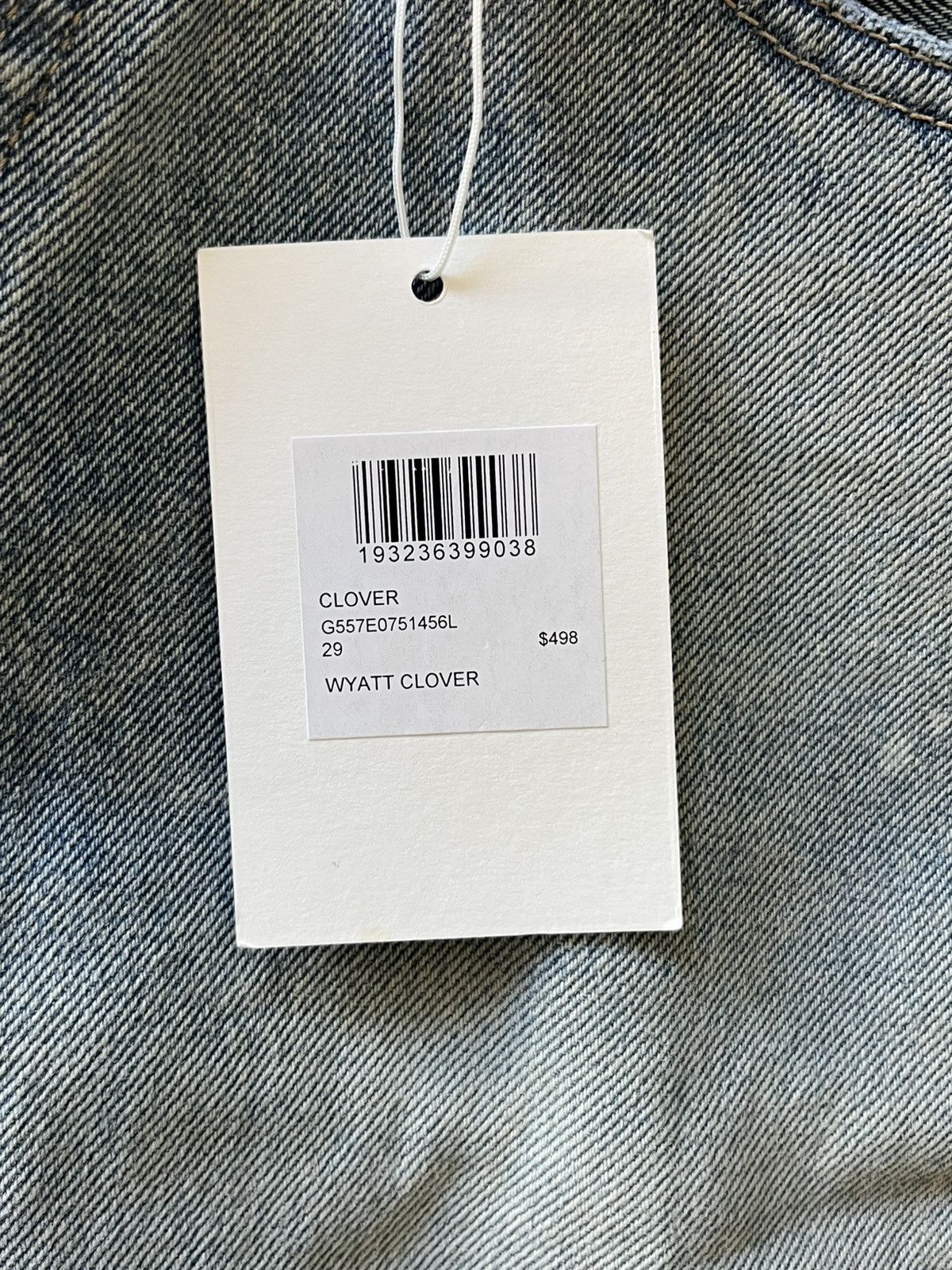 John Elliott John Elliott Wyatt Jeans - Clover - Size 29 Size US 29 - 4 Thumbnail