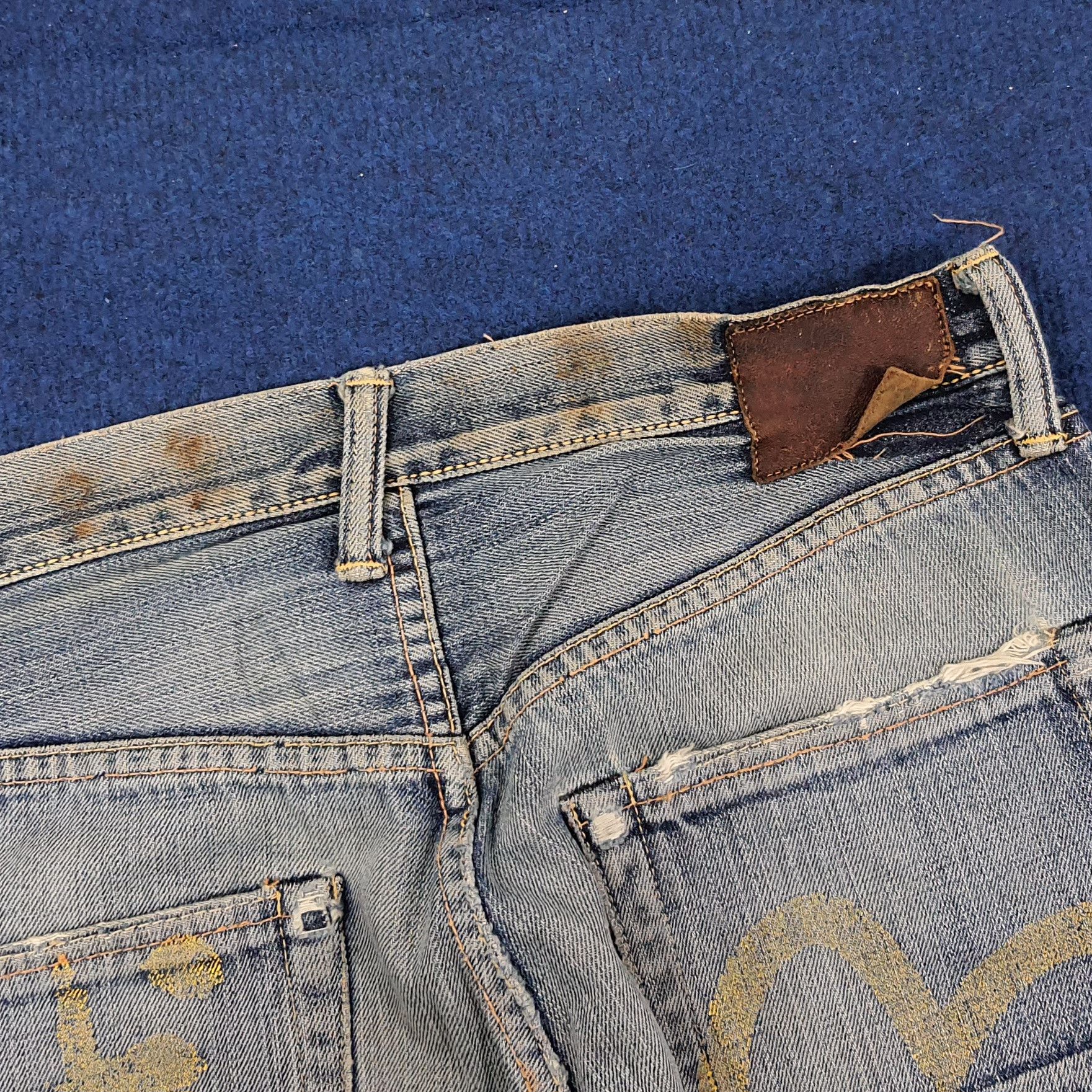 Evisu Vintage Evisu Selvedge Japan Custom Daicock Jeans C244N3 Size US 31 - 5 Thumbnail