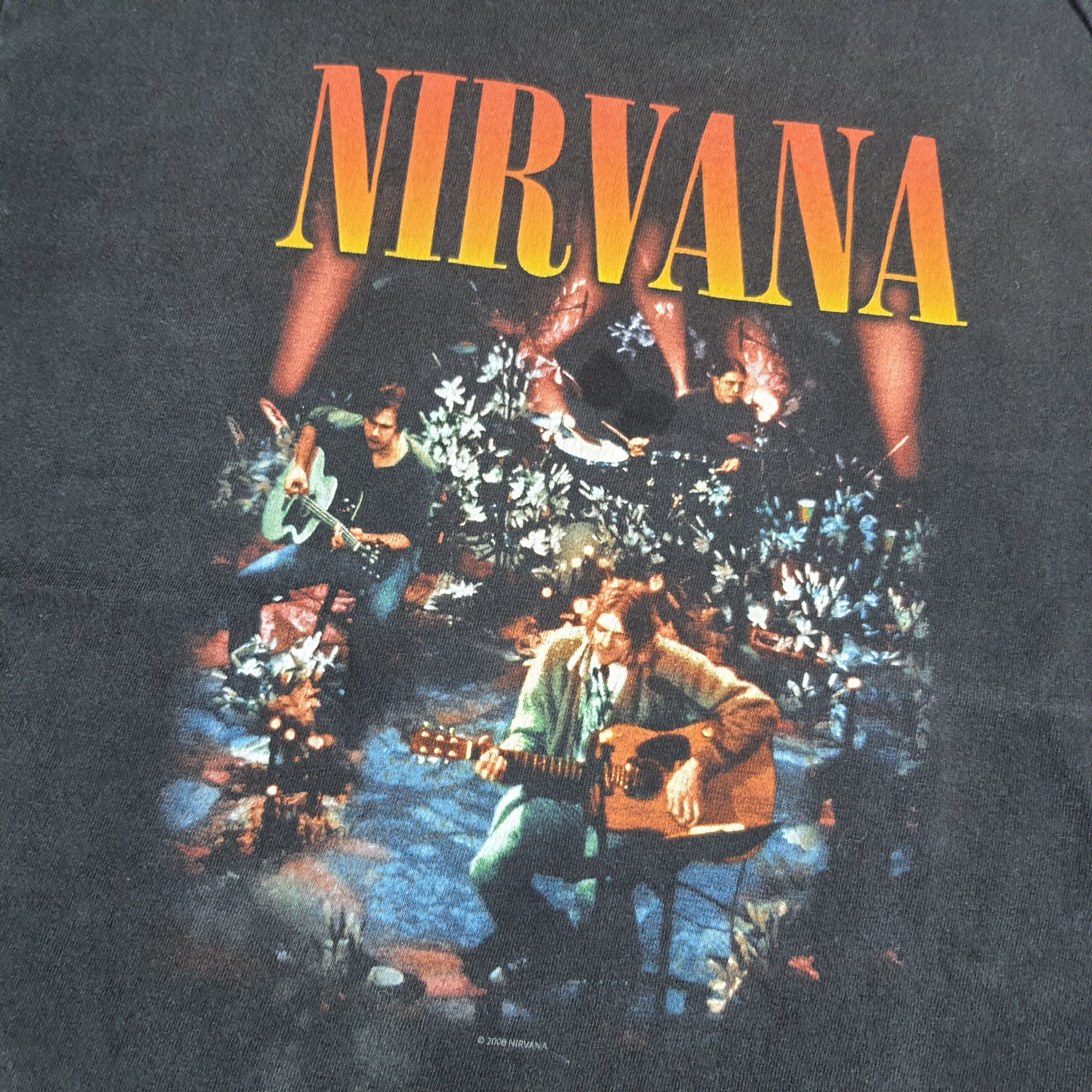 Nirvana × Vintage Vintage NIRVANA Band 2008 T-shirt Size US M / EU 48-50 / 2 - 2 Thumbnail