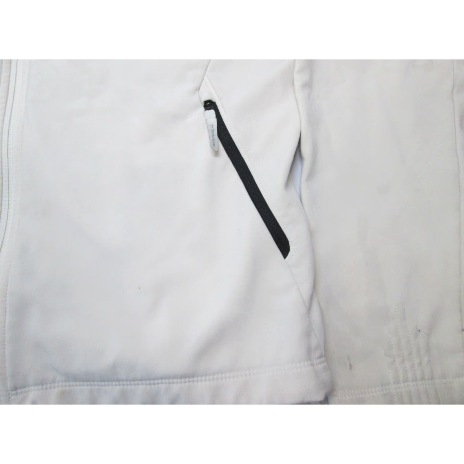 Vintage Columbia Womens Windbreaker Jacket XL Ivory Titanium Active Outerwear Size XL / US 12-14 / IT 48-50 - 3 Thumbnail