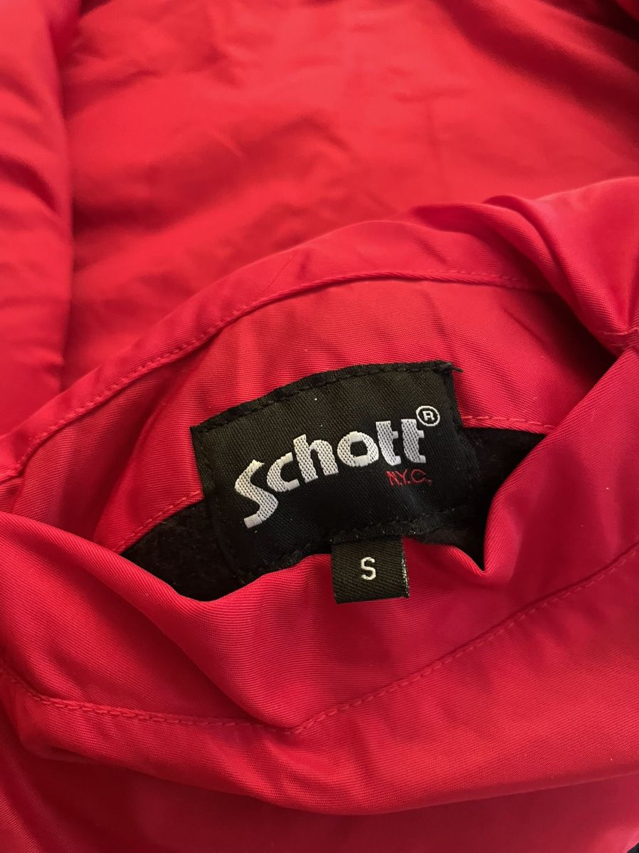 Schott × Vintage Vintage Schott Reversible Red-Black Puffer Mens Vest Size US S / EU 44-46 / 1 - 12 Thumbnail