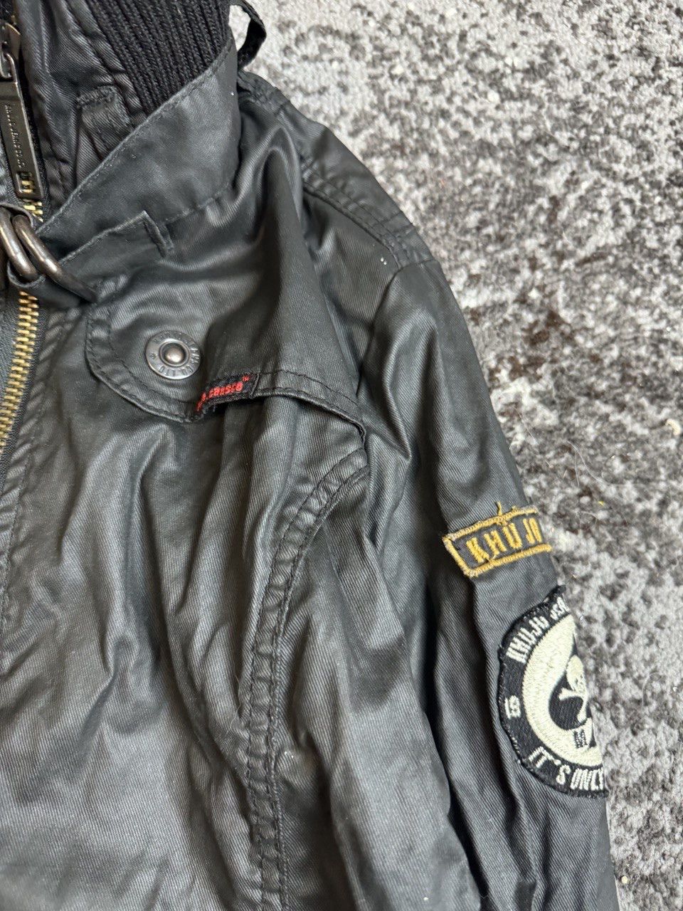 Vintage × khujo Vintage Y2K Khujo Motorcycle Collar Avantgarde Jacket Size US S / EU 44-46 / 1 - 5 Thumbnail