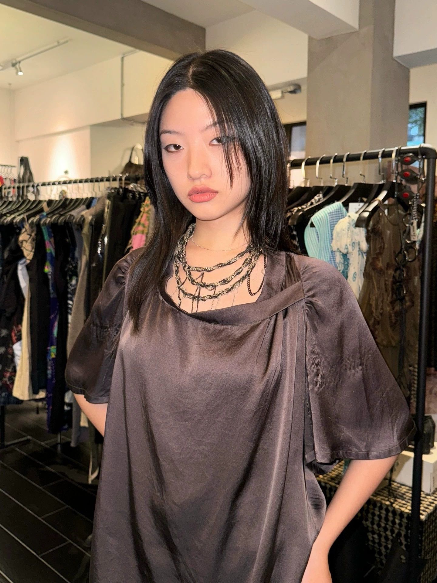 Dries Van Noten Dries Van Noten Silk Butterfly Sleeve Top 40 (Print Mark) Size S / US 4 / IT 40 - 1 Thumbnail
