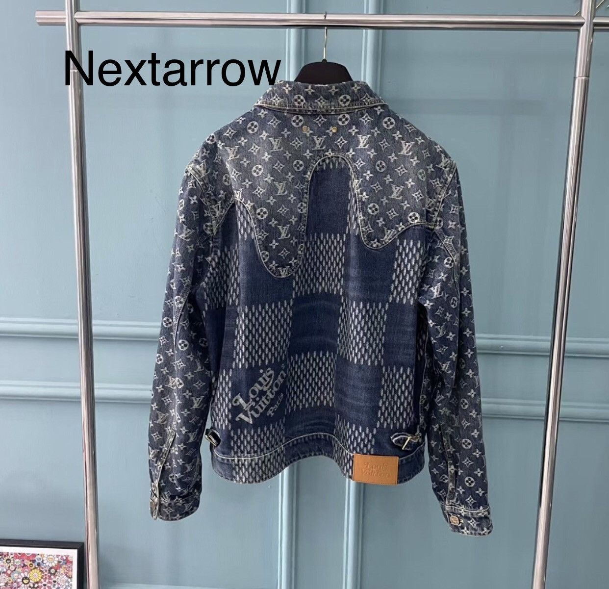 Louis Vuitton Louis Vuitton co branded Nigo denim jacket 2412-Nextarrow Size US L / EU 52-54 / 3 - 2 Thumbnail