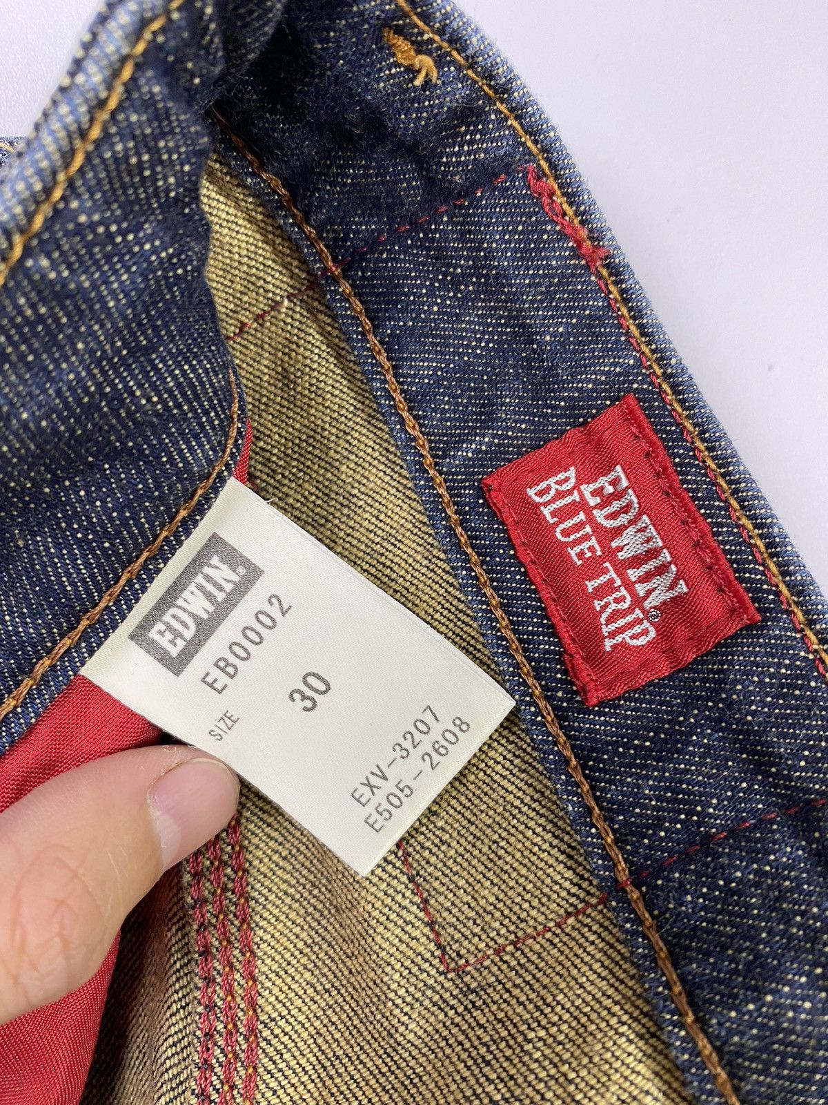 Edwin × If Six Was Nine × Japanese Brand edwin curve blue trip jeans pant japanese brand Size US 32 / EU 48 - 4 Thumbnail