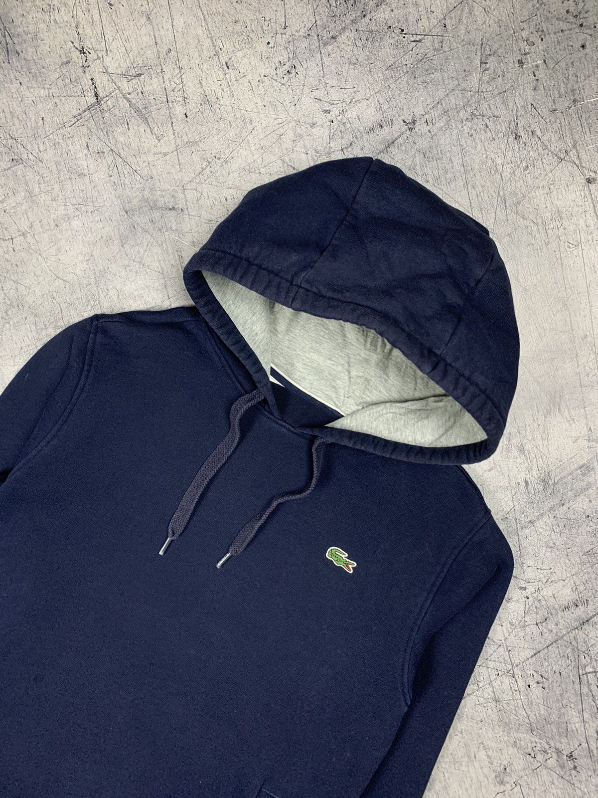 Lacoste Designer Lacoste Hoodie Luxury Streetwear Navy Blue Size S Size US S / EU 44-46 / 1 - 2 Thumbnail