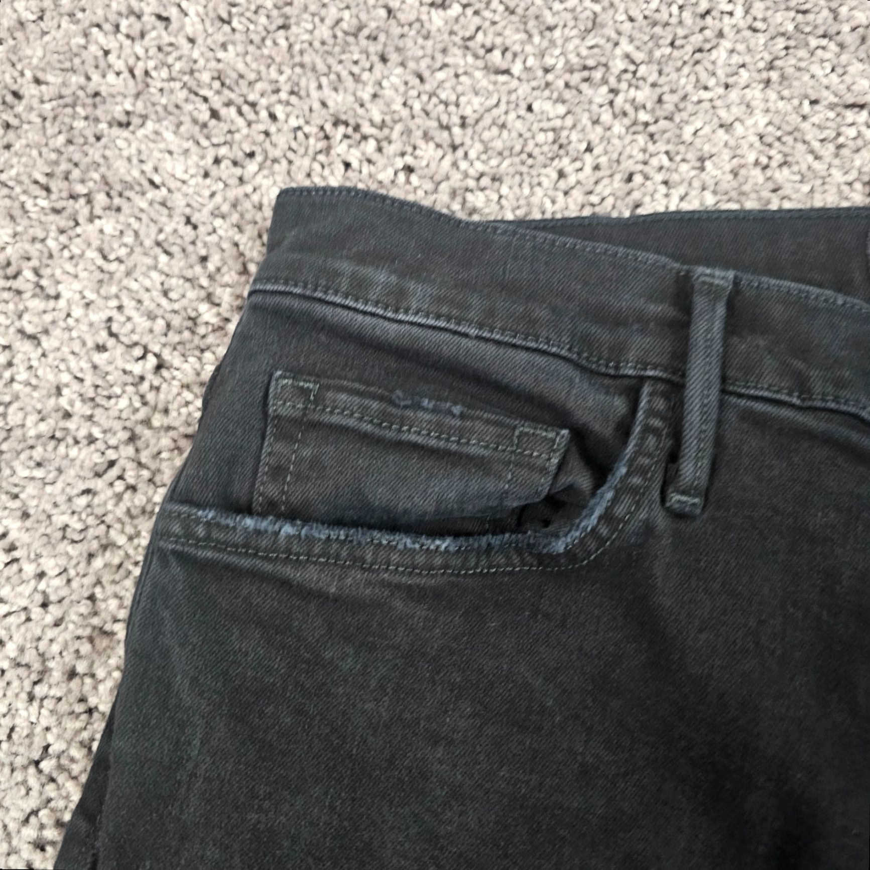 Vintage VINTAGE Joe's Jeans Mens 31 Dark Wash Slim Fit Tapered Denim Stretch Mid Rise Inseam 33 Pants Size US 30 / EU 46 - 4 Thumbnail