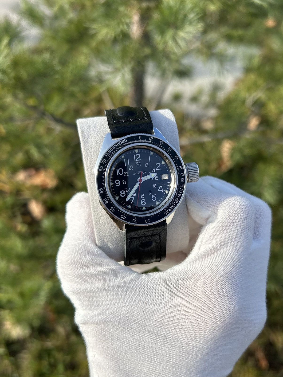 Vintage Vintage Watch Vostok Amphibia Customised Military 1990s Size ONE SIZE - 2 Thumbnail