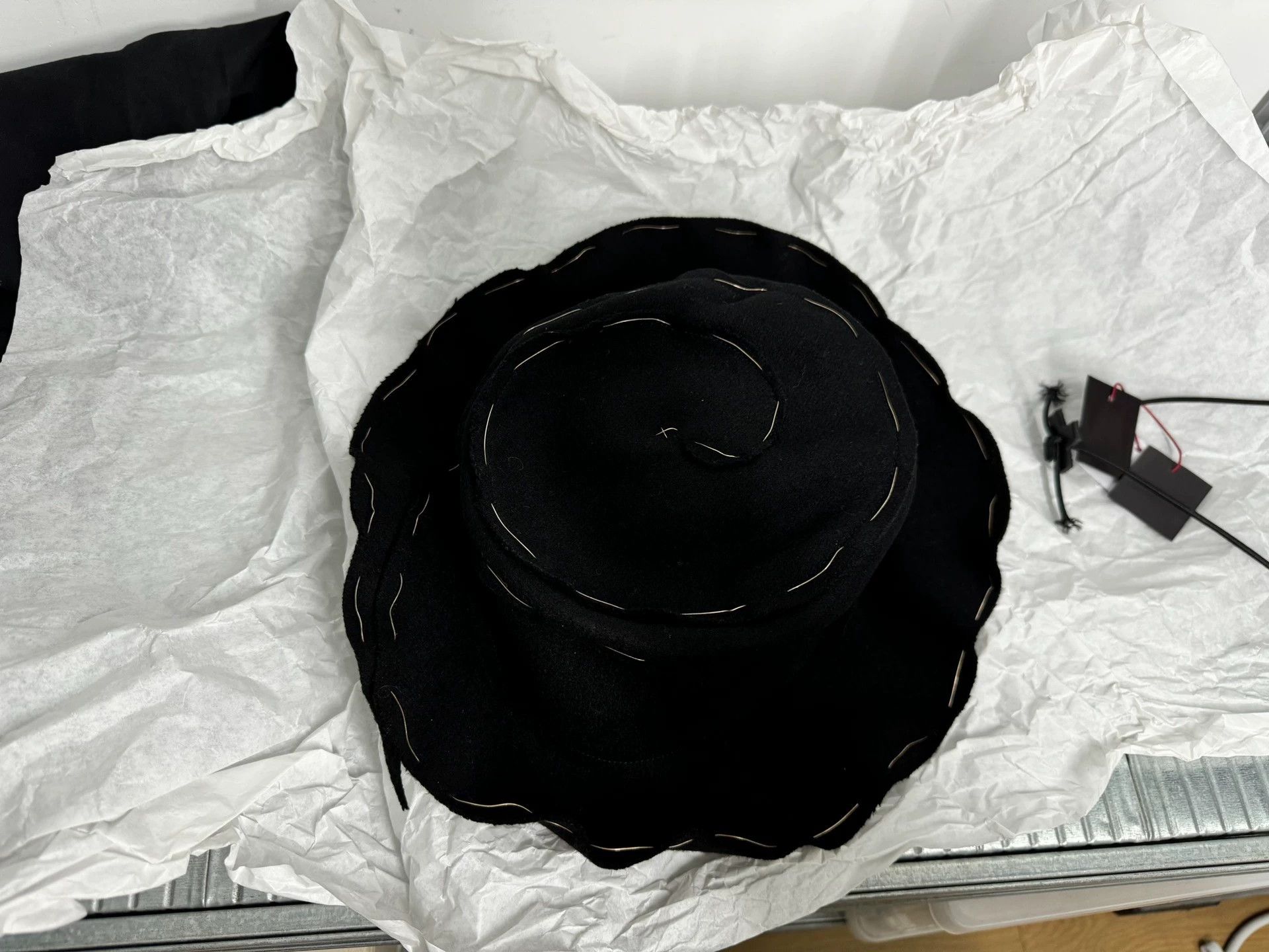 Ma+ m.a+ maurizio amadei 95%wool 5%cashmere beanie AW/170/S Size ONE SIZE - 1 Thumbnail