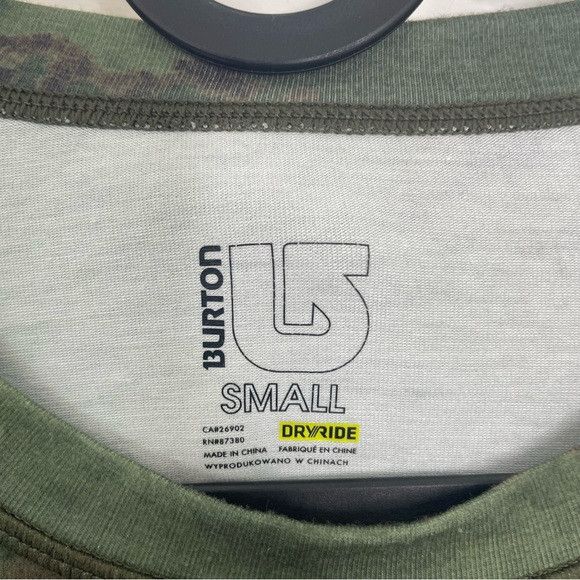 Burton Burton Dryride Midweight Longsleeve Oil Camo Small Size US S / EU 44-46 / 1 - 4 Thumbnail