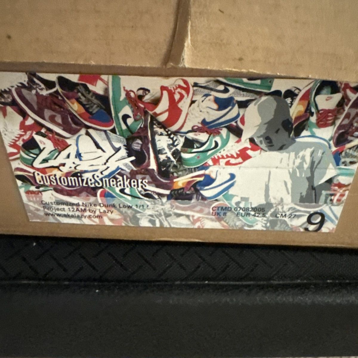 Nike Dunk Custom Paris 1/1 Size US 9 / EU 42 - 7 Thumbnail