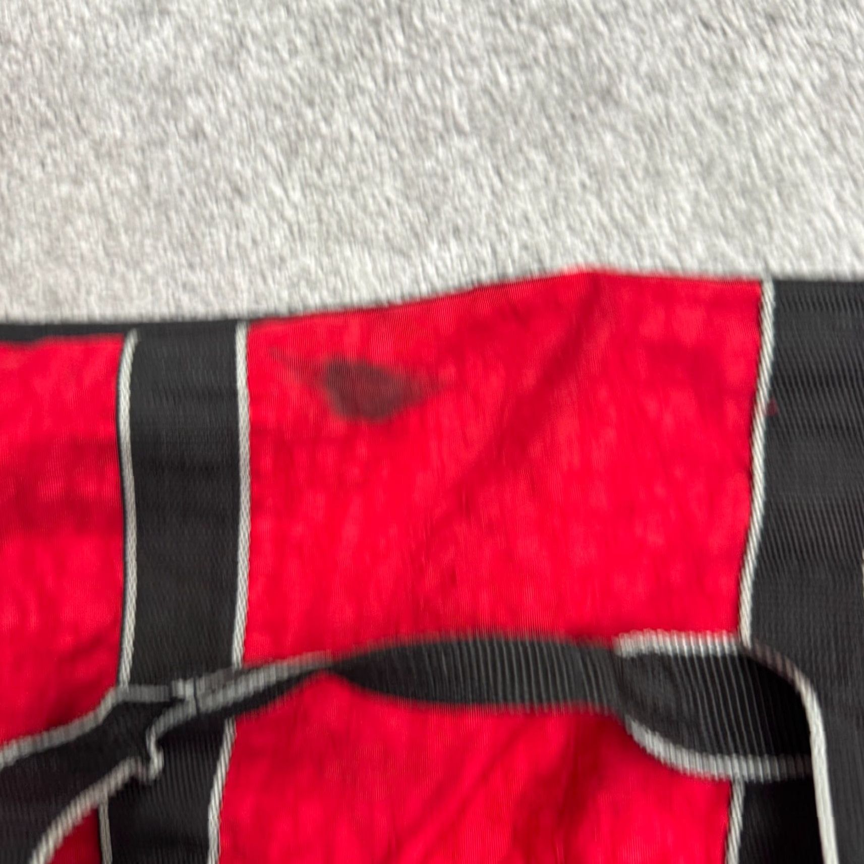 Disney VINTAGE Disney Mickey Mouse Duffle Bag Large Red Black Retro Y2K Travel Gym Unisex Adults Size ONE SIZE - 7 Thumbnail