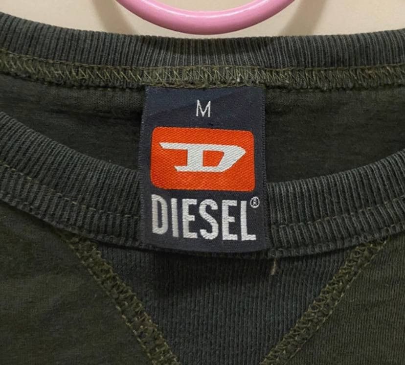 Diesel × Vintage Diesel Vintage Long Sleeve Avant Garde Style Japan Y2K Size US M / EU 48-50 / 2 - 6 Thumbnail