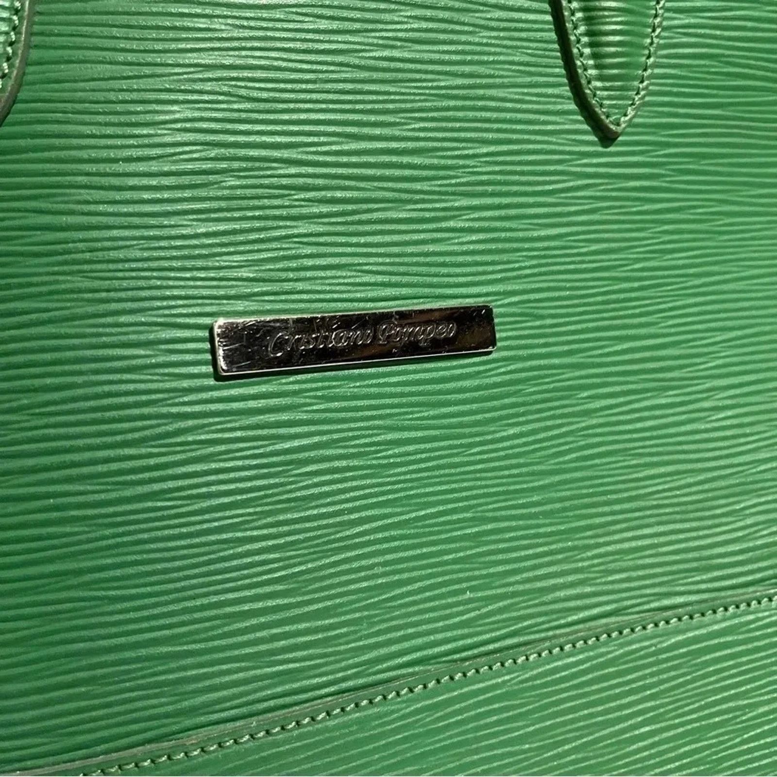 Other Cristiano Pompeo Handbag Purse Alma Green Made In Italy Size ONE SIZE - 3 Thumbnail