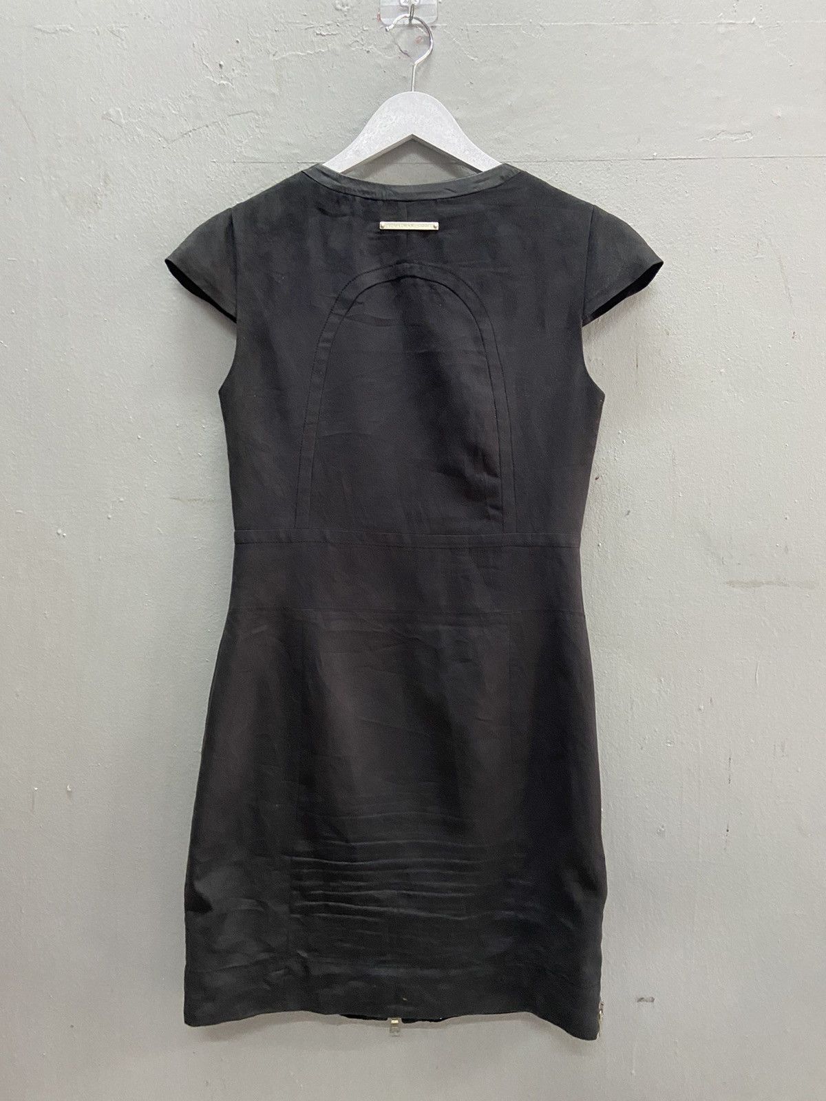 Sportmax SPORTMAX CODE BLACK MIDI DRESS Size S / US 4 / IT 40 - 2 Thumbnail