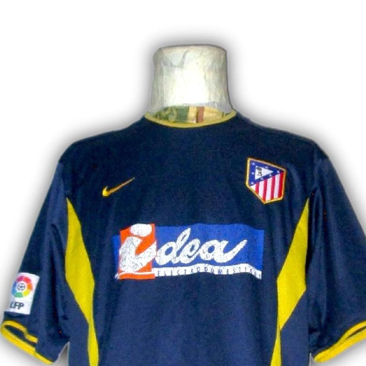 Nike Atletico Madrid 2002 2003 Away Shirt Jersey Kit Size US L / EU 52-54 / 3 - 1 Thumbnail