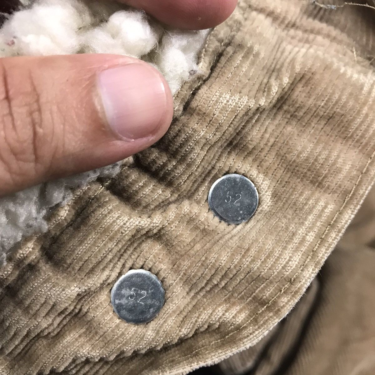 Levi's × Levi's Vintage Clothing Vintage Levis corduroy Sherpa Button jacket Size US M / EU 48-50 / 2 - 14 Thumbnail
