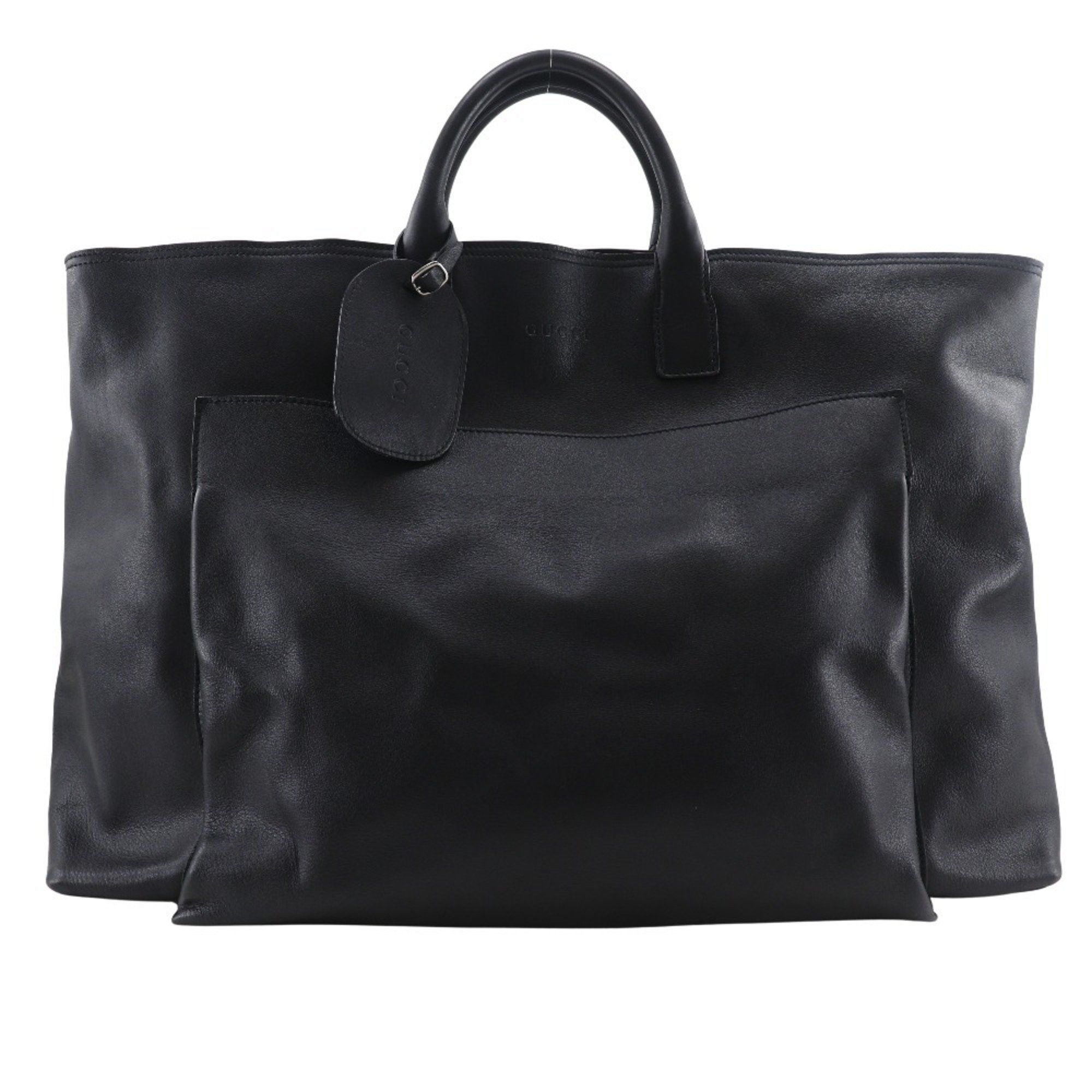 Gucci Gucci Boston bag in black calfskin, unisex Size ONE SIZE - 1 Thumbnail