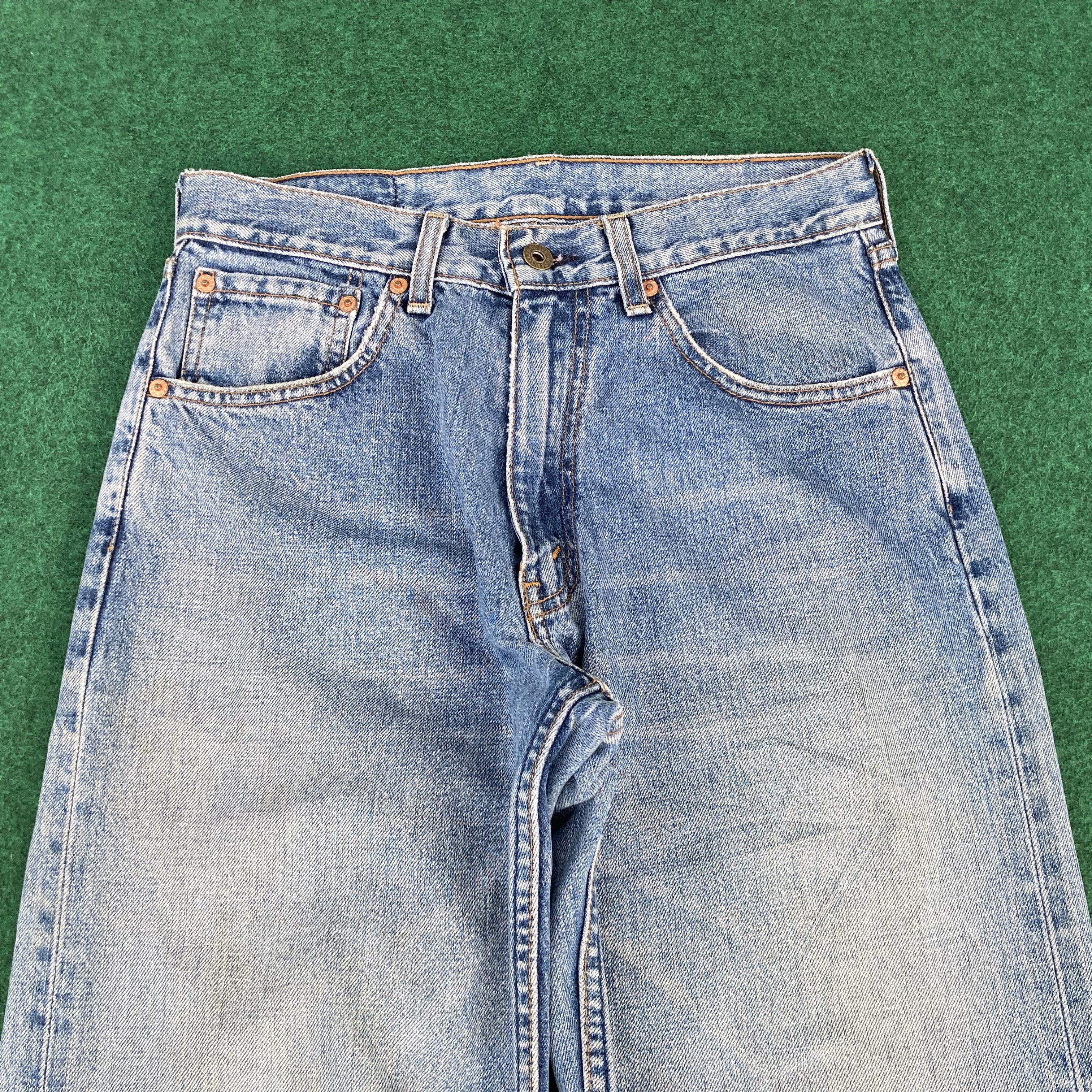 Levi's 28x35.5 Vintage Levis 503 Redline Selvedge Denim Blue Jeans Size US 28 / EU 44 - 4 Thumbnail