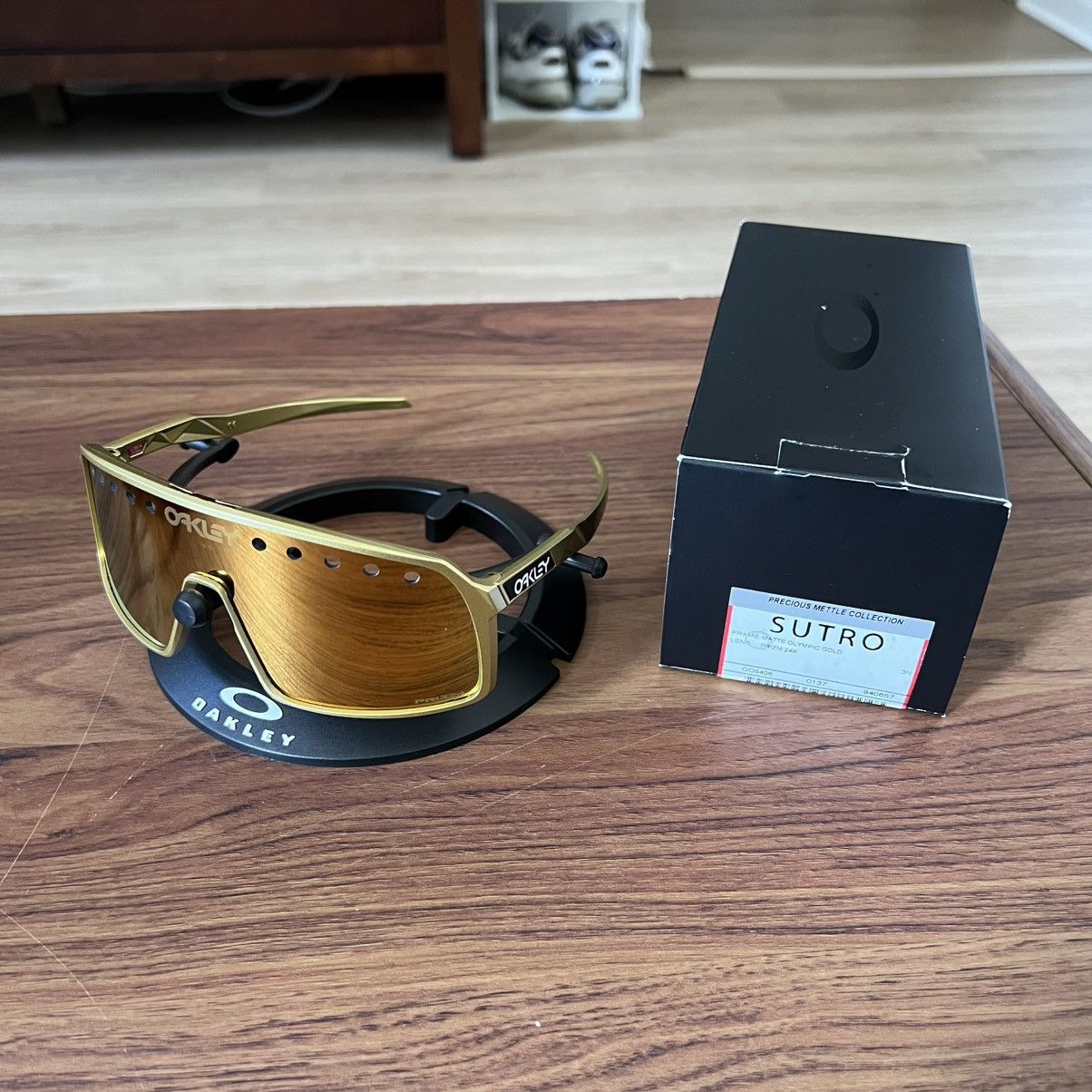 Oakley Oakley Sutro Eyeshade Precious Mettle w/ Prizm 24K Size ONE SIZE - 2 Thumbnail