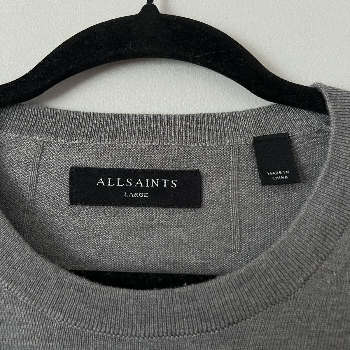 Allsaints AllSaints Nomo Crew Jumper Men's L Size US L / EU 52-54 / 3 - 14 Thumbnail