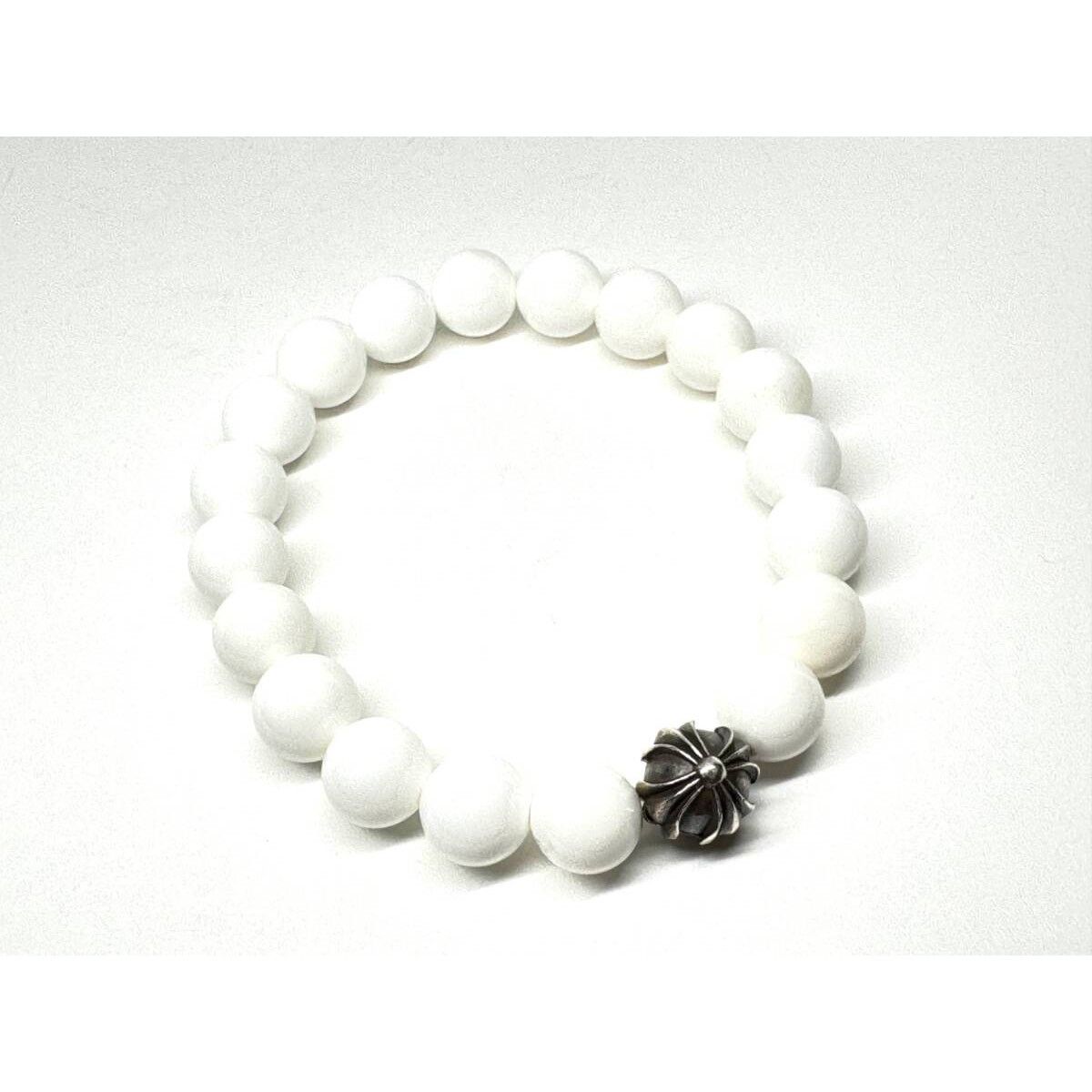 Chrome Hearts Chrome Hearts Bead Bracelet White Silver 925 Size ONE SIZE - 3 Thumbnail