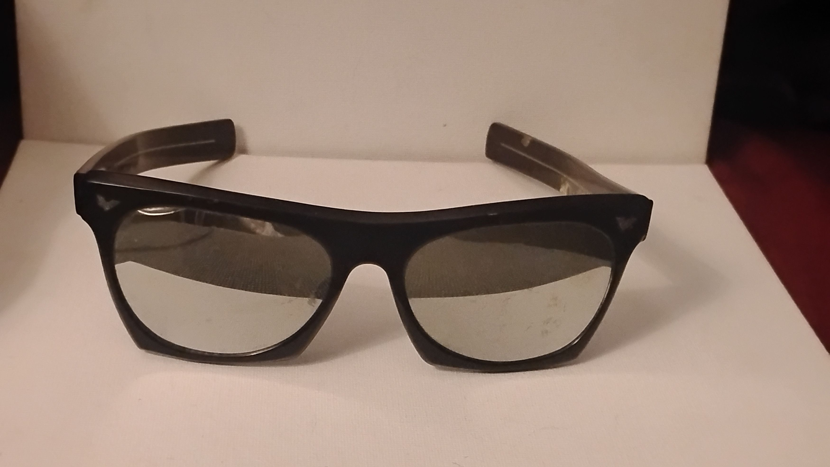 Other Vintage Black Mirrored Rocker Sunglasses NOS Japan Size ONE SIZE - 3 Thumbnail