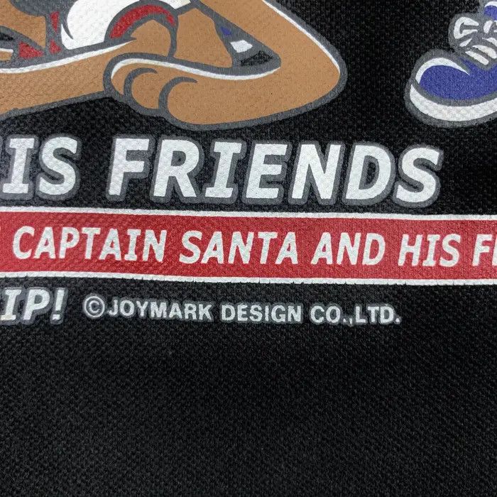 Vintage Vintage CAPTAIN SANTA FRIENDS Ocean Polo Tee Shirt Size XL / US 12-14 / IT 48-50 - 4 Thumbnail