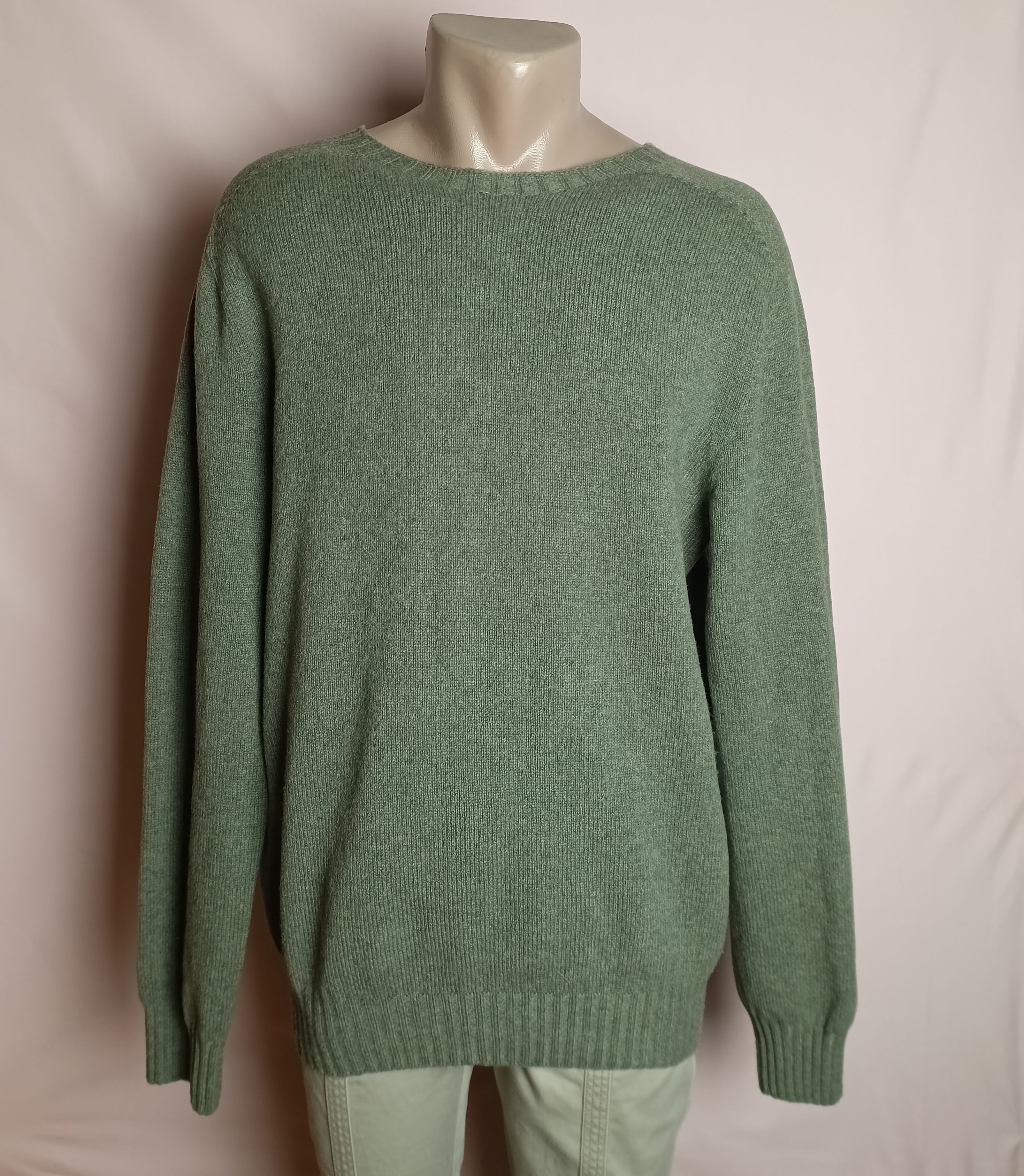 Harley of Scotland Harley of Scotland Lambswool Knit Men Sweater Size L Size US L / EU 52-54 / 3 - 1 Thumbnail