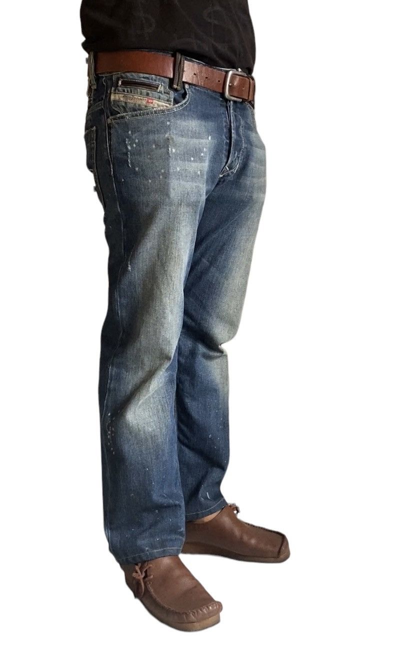Diesel Vintage 2005 Diesel Onija Wash Denim Distressed Size US 33 - 1 Thumbnail