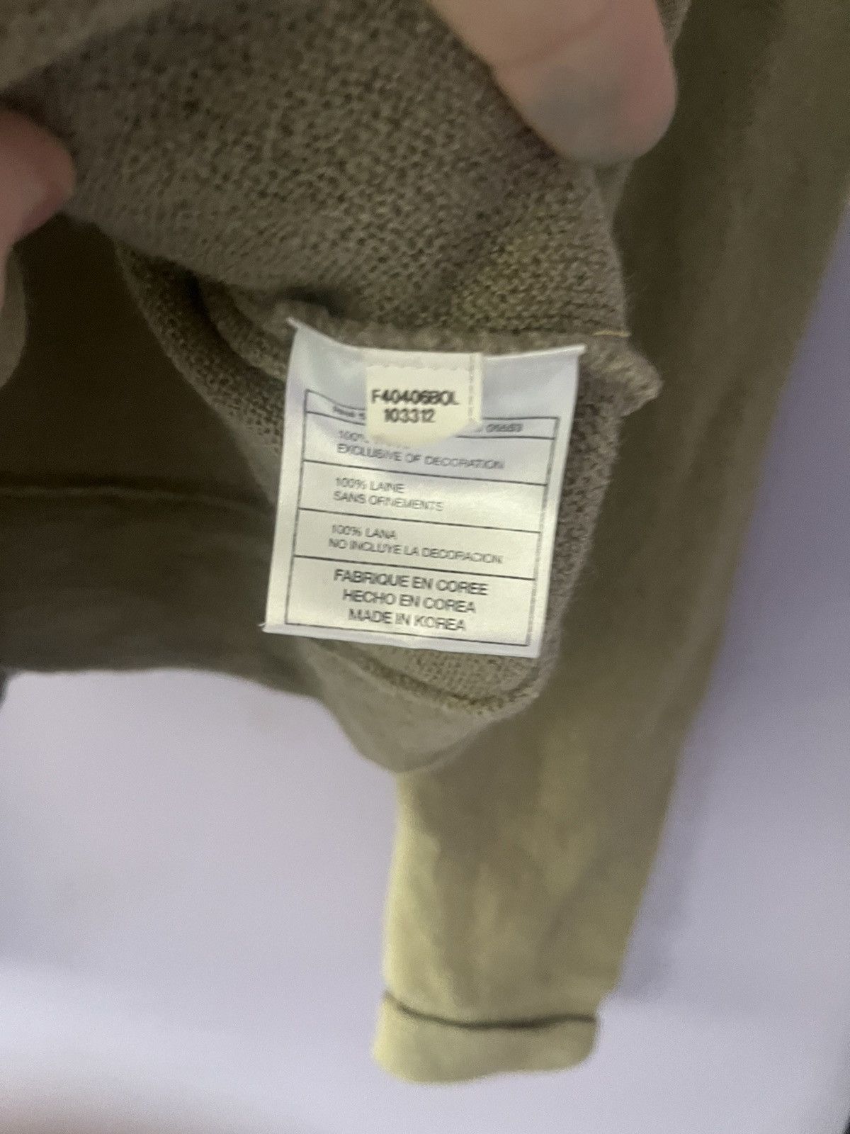Nike × Vintage Nike Vintage Beige Sweater Size XL / US 12-14 / IT 48-50 - 3 Thumbnail