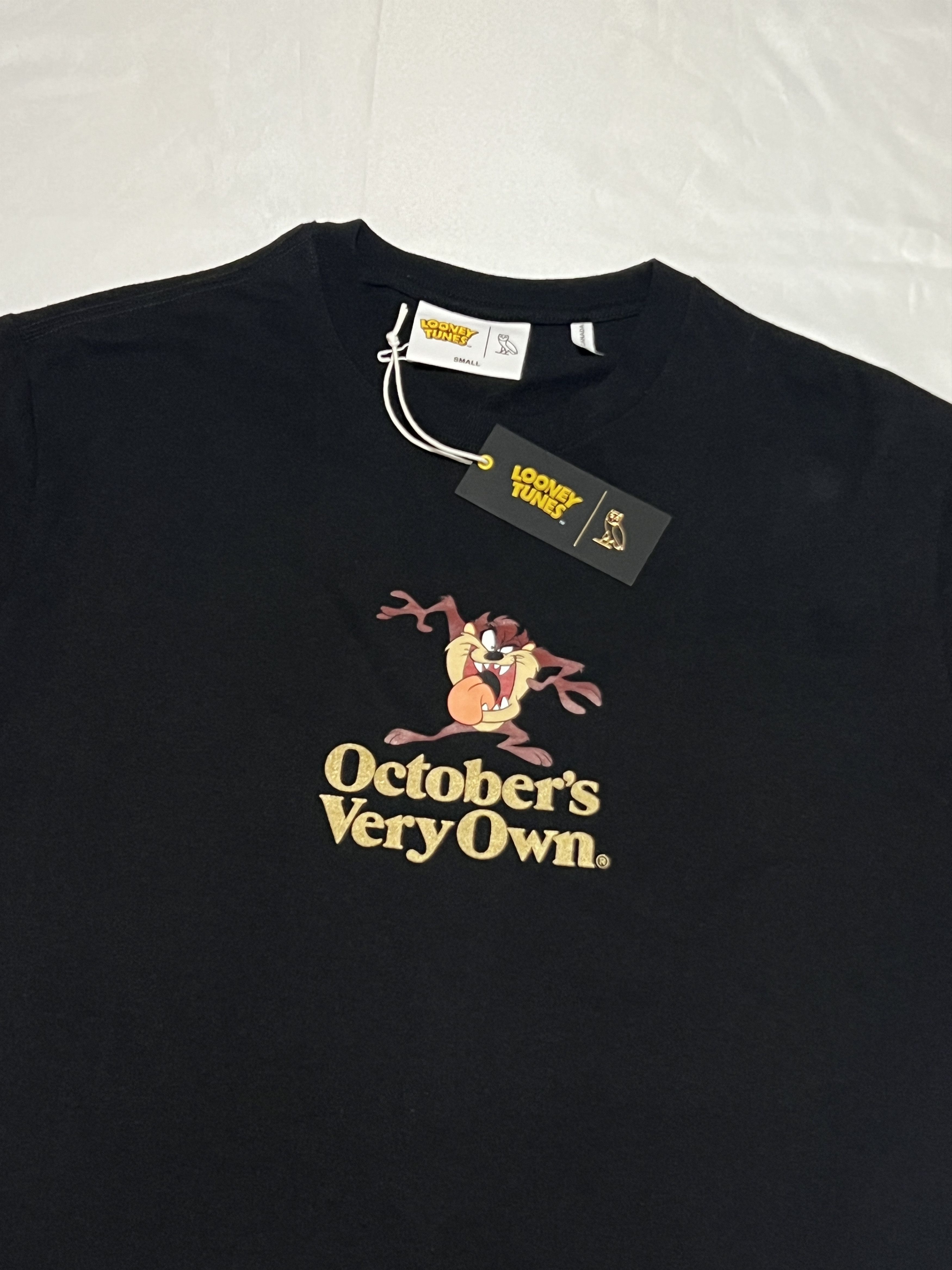 Drake OVO x Looney Tunes Tasmanian Devil T-Shirt Tee Black Size US S / EU 44-46 / 1 - 2 Thumbnail