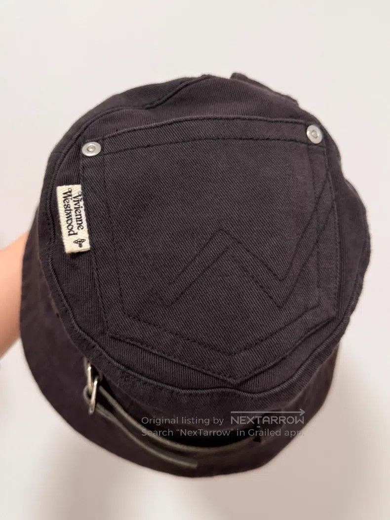 Vivienne Westwood Vivienne Westwood Denim Newsboy Fisherman Hat Size ONE SIZE - 5 Thumbnail