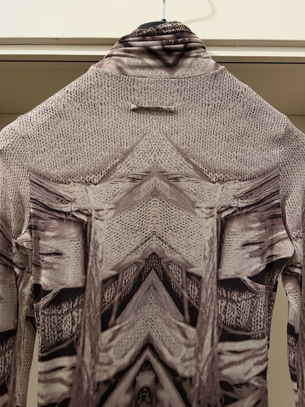 Jean Paul Gaultier Jean Paul Gaultier trompeloeil vintage mesh turtle neck Size M / US 6-8 / IT 42-44 - 10 Thumbnail