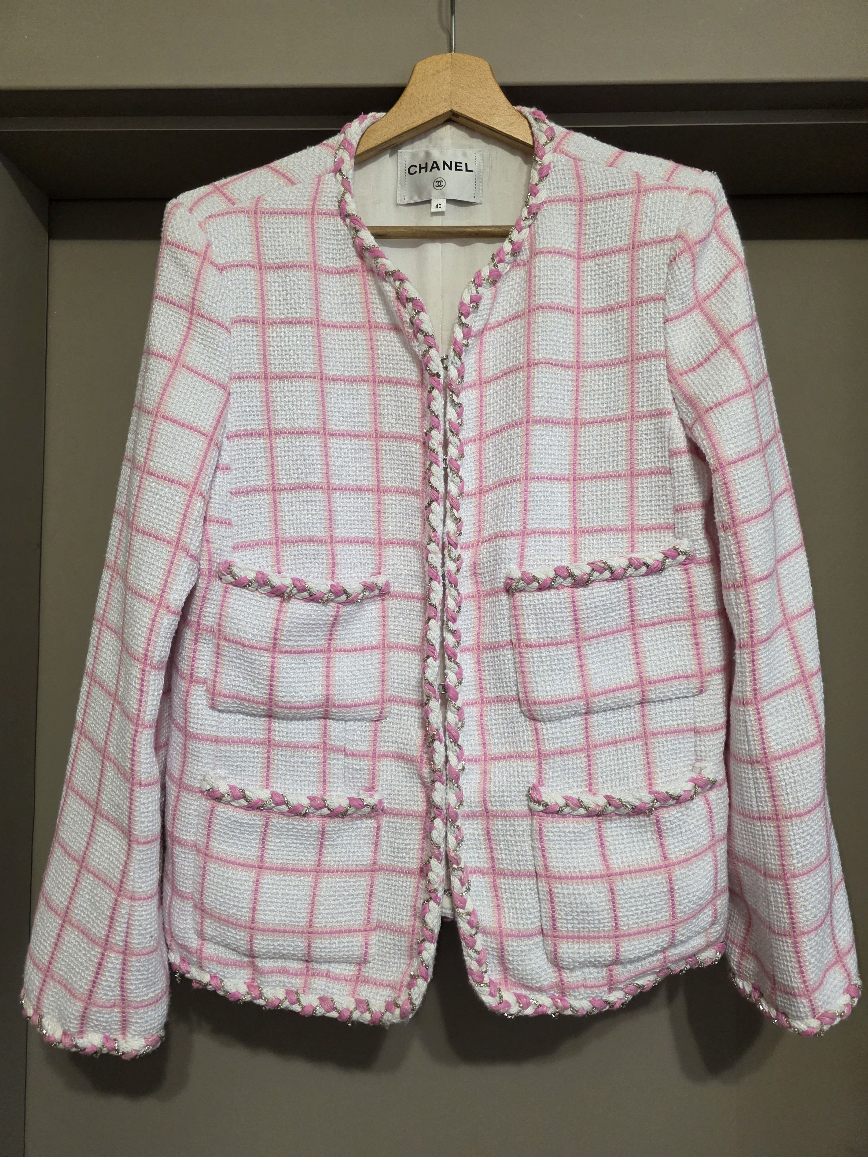 Chanel Chanel Tweed jasket Cruise 23C Monte-Carlo Runway size 40 Size M / US 6-8 / IT 42-44 - 2 Thumbnail