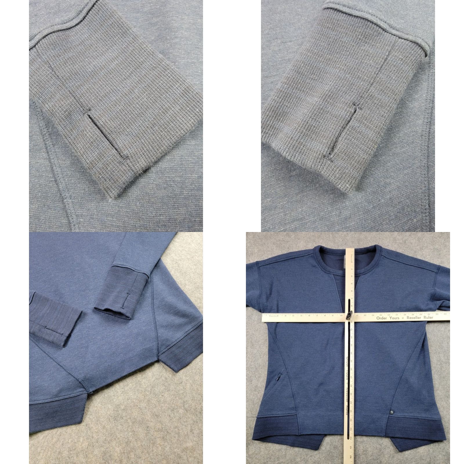Mountain Hardwear Mountain Hardwear Sweatshirt Womens Large Blue Pullover Outdoor Activewear Sweatshirt Size L / US 10 / IT 46 - 8 Thumbnail