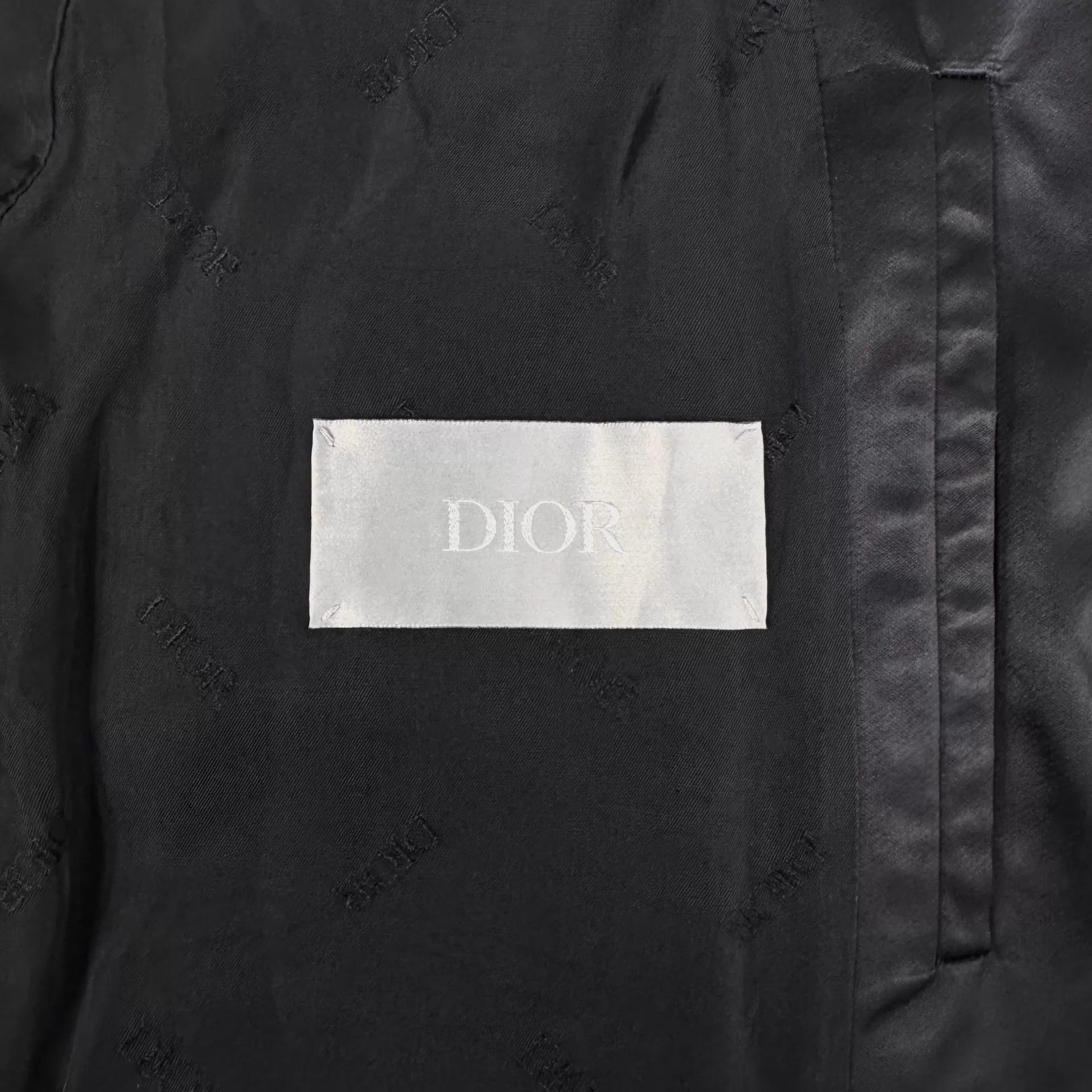 Dior Dior Saddle Pocket Logo Satin Tech Coated Unisex Jacket 44 Size US S / EU 44-46 / 1 - 4 Thumbnail