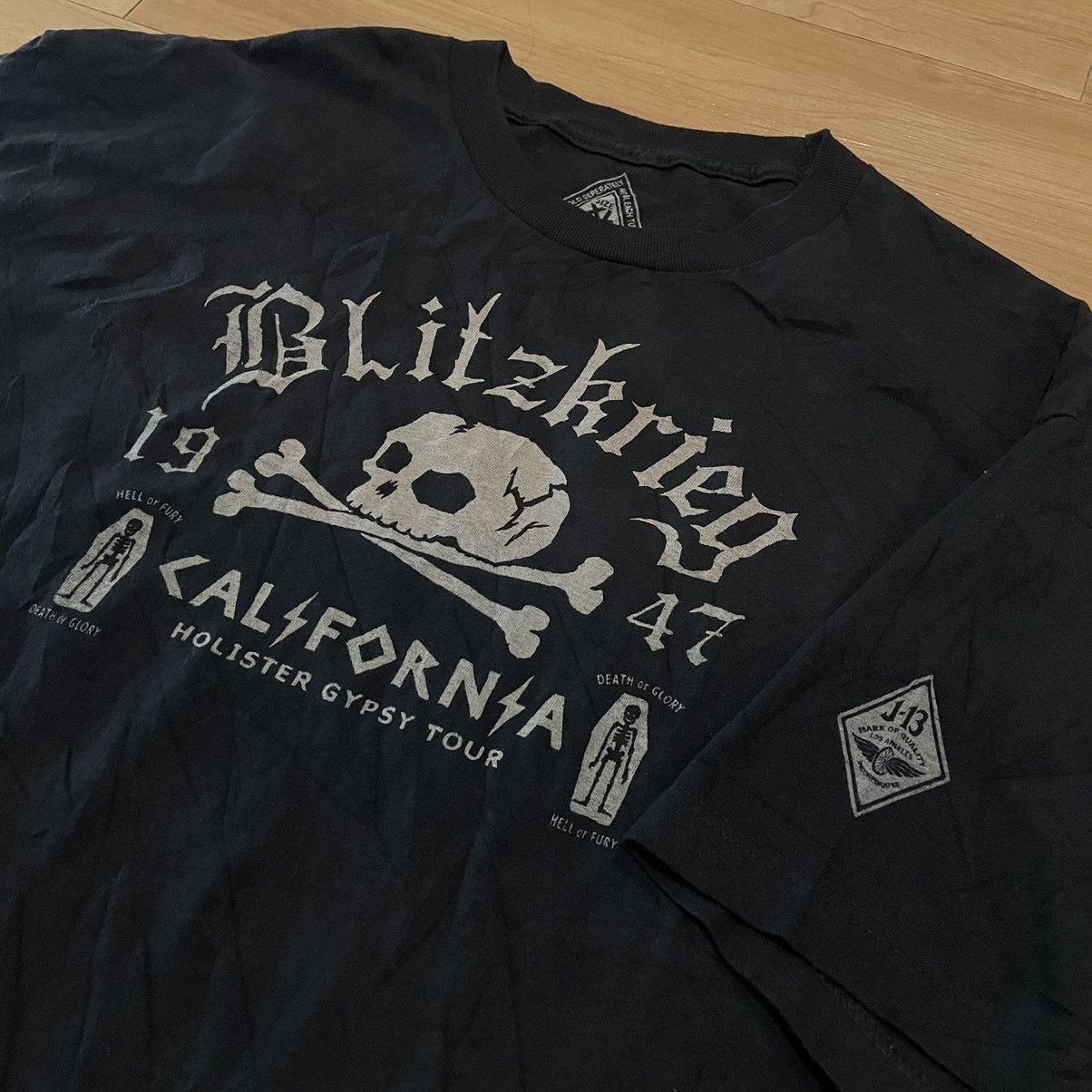 Johnson Motors Johnson motors Blitzkrieg 1947 California Hollister t-shirt Size US XL / EU 56 / 4 - 1 Thumbnail