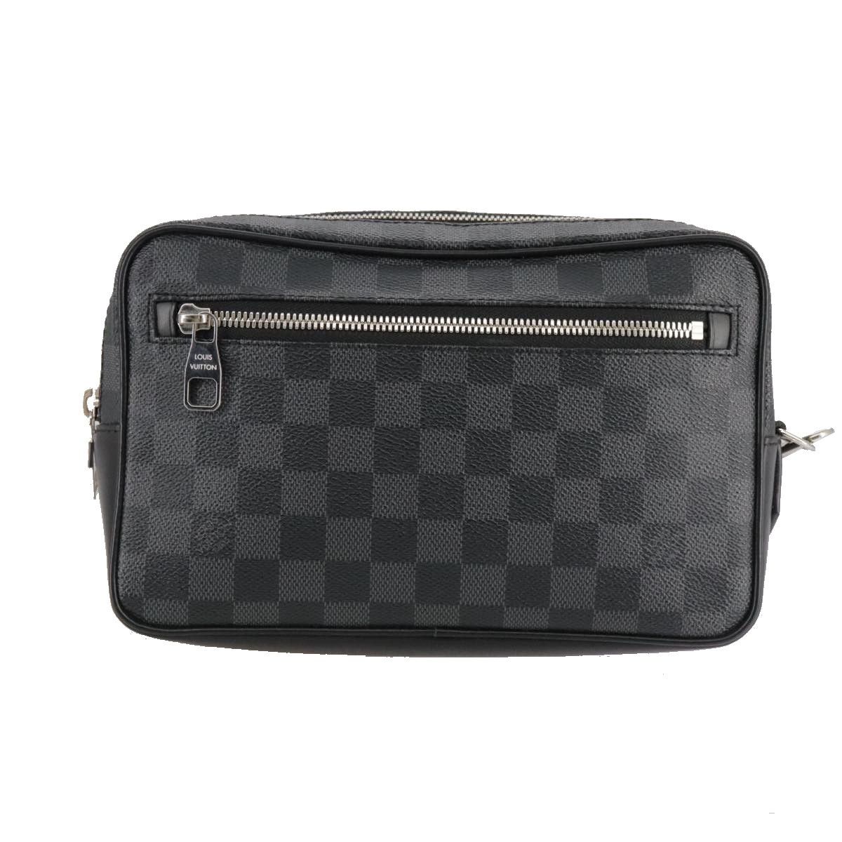 Louis Vuitton Kasaï Black Canvas Clutch Bag (Pre-Owned) Size ONE SIZE - 1 Thumbnail