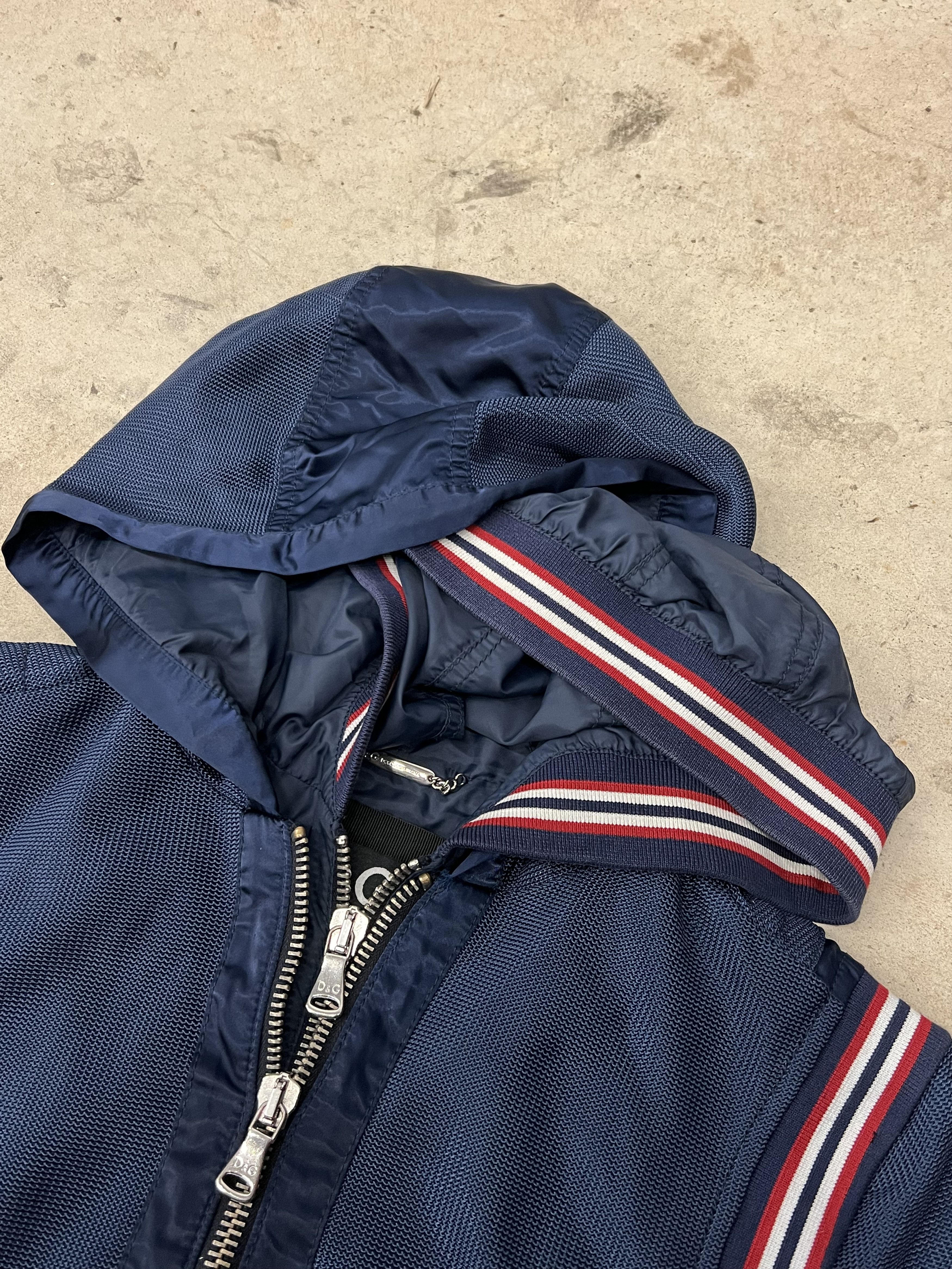 Dolce & Gabbana Chaqueta Dolce & Gabbana Double Layer Navy Blue Archive Size US M / EU 48-50 / 2 - 3 Thumbnail