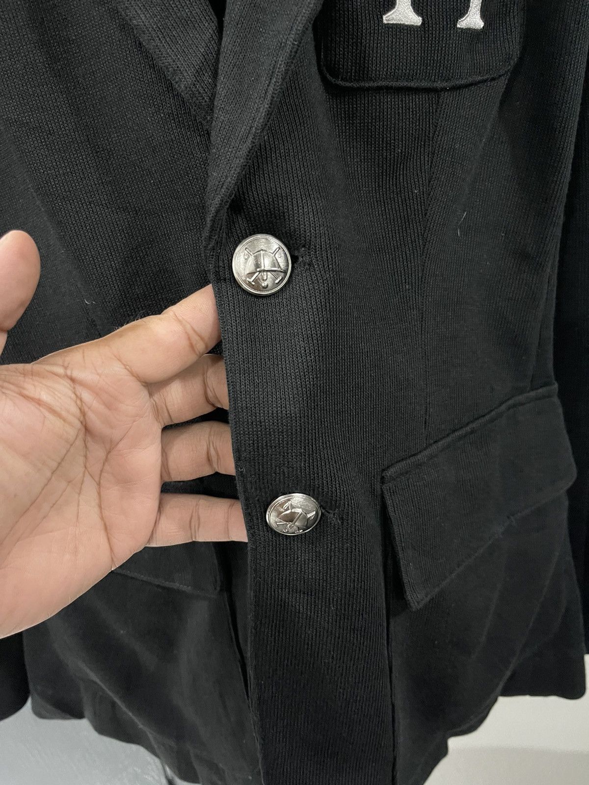 Polo Ralph Lauren Polo Ralph Lauren Embroidery Logo Black Blazer Size XS / US 0-2 / IT 36-38 - 7 Thumbnail