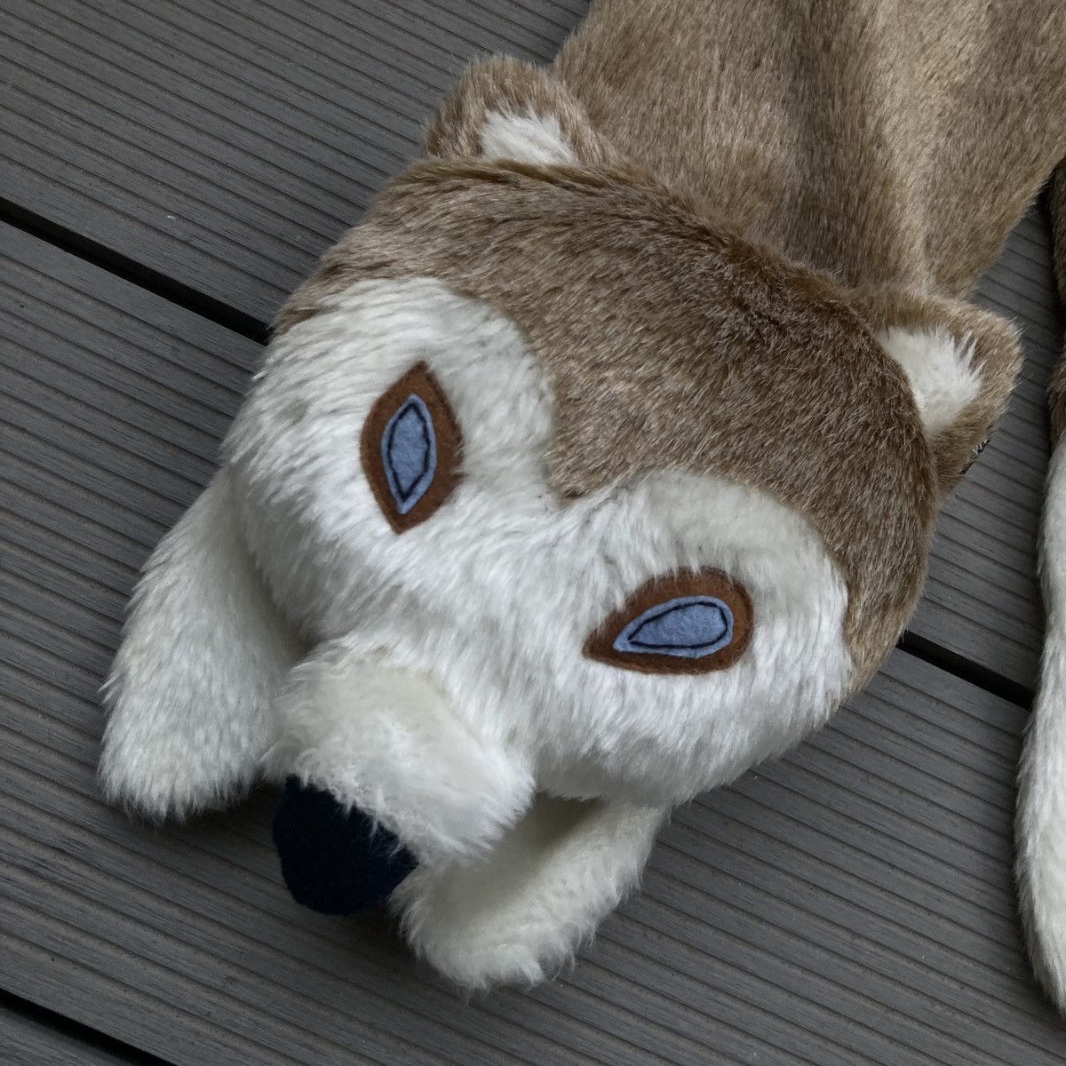 Issey Miyake × Ne-Net Ne-Net Husky pinup Scarf Size ONE SIZE - 2 Thumbnail
