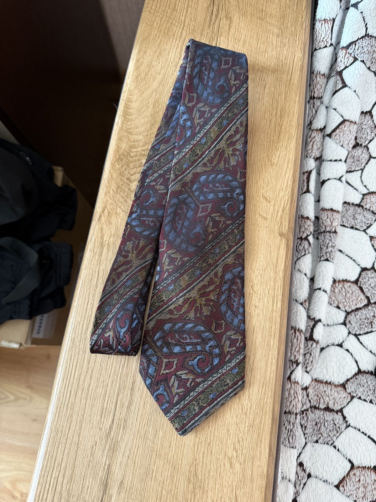 Yves Saint Laurent Vintage Ysl Yves Saint Laurent Tie Size ONE SIZE - 3 Thumbnail