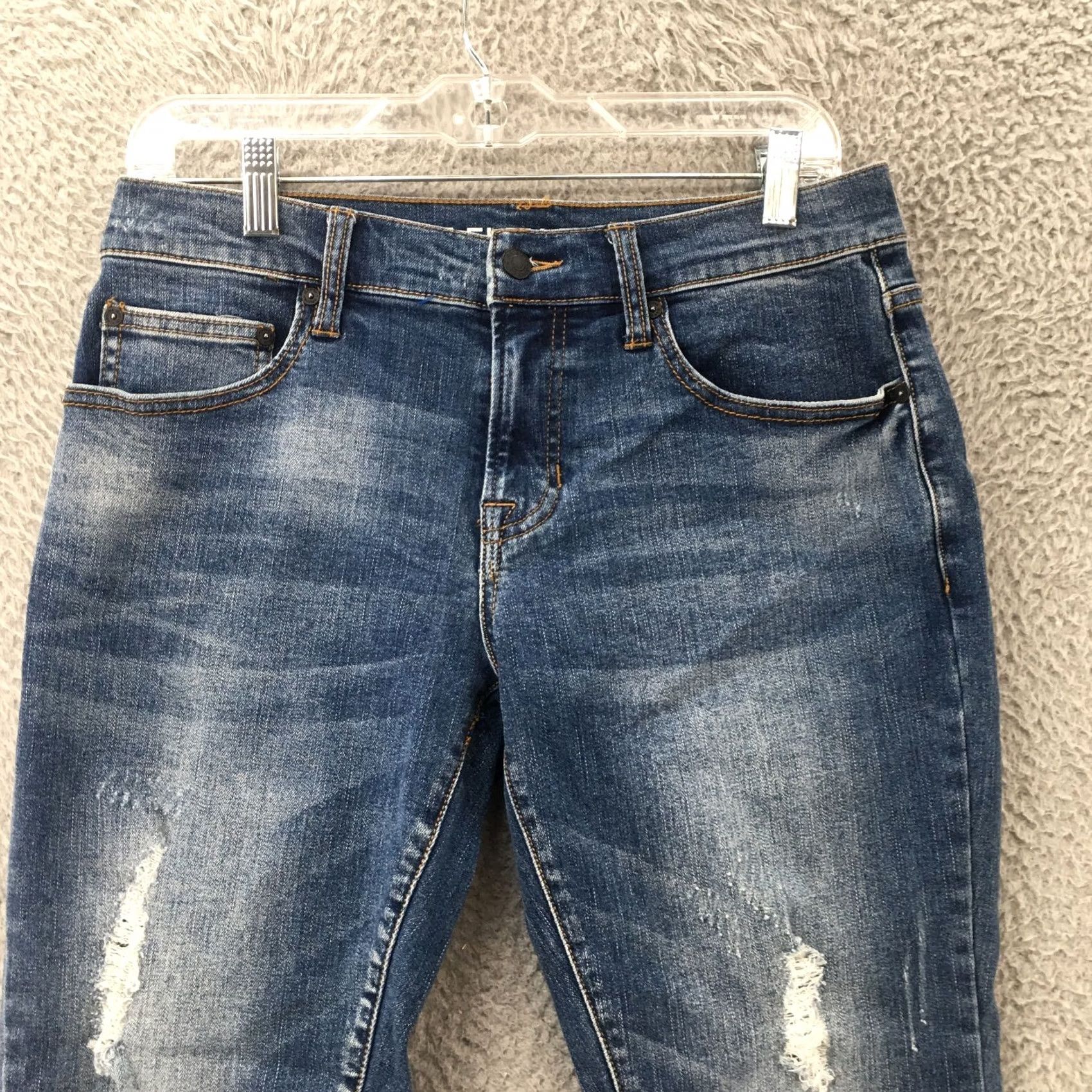 Vintage Arizona Jean Co. Advance Flex 360 Skinny Jeans Mens Blue 30x30 (actual 31x28.5) Size US 30 / EU 46 - 2 Thumbnail