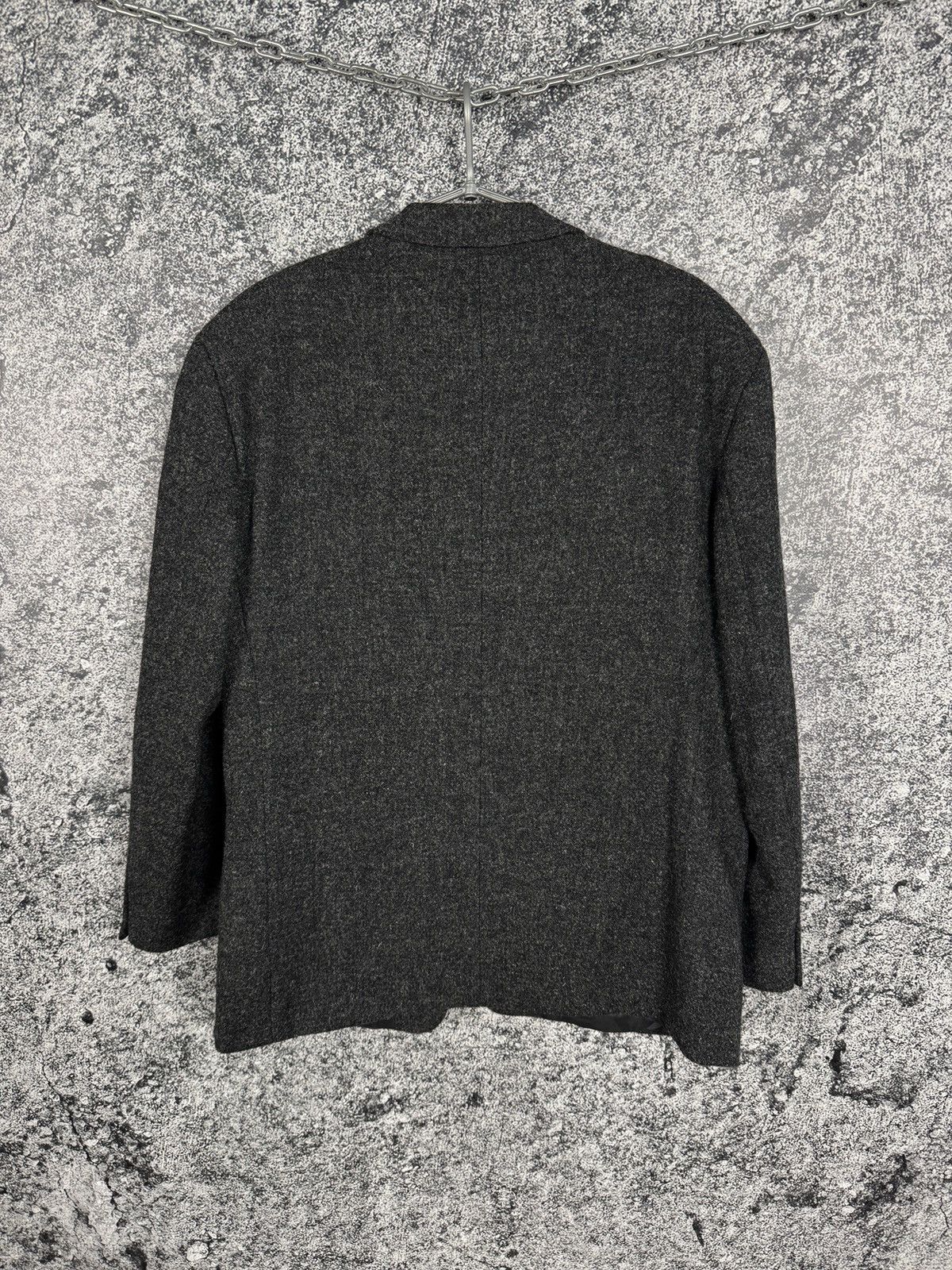 Harris Tweed Harris Tweed Greation Gross Tailored For Wool Blazer Size 27 Size 46S - 11 Thumbnail