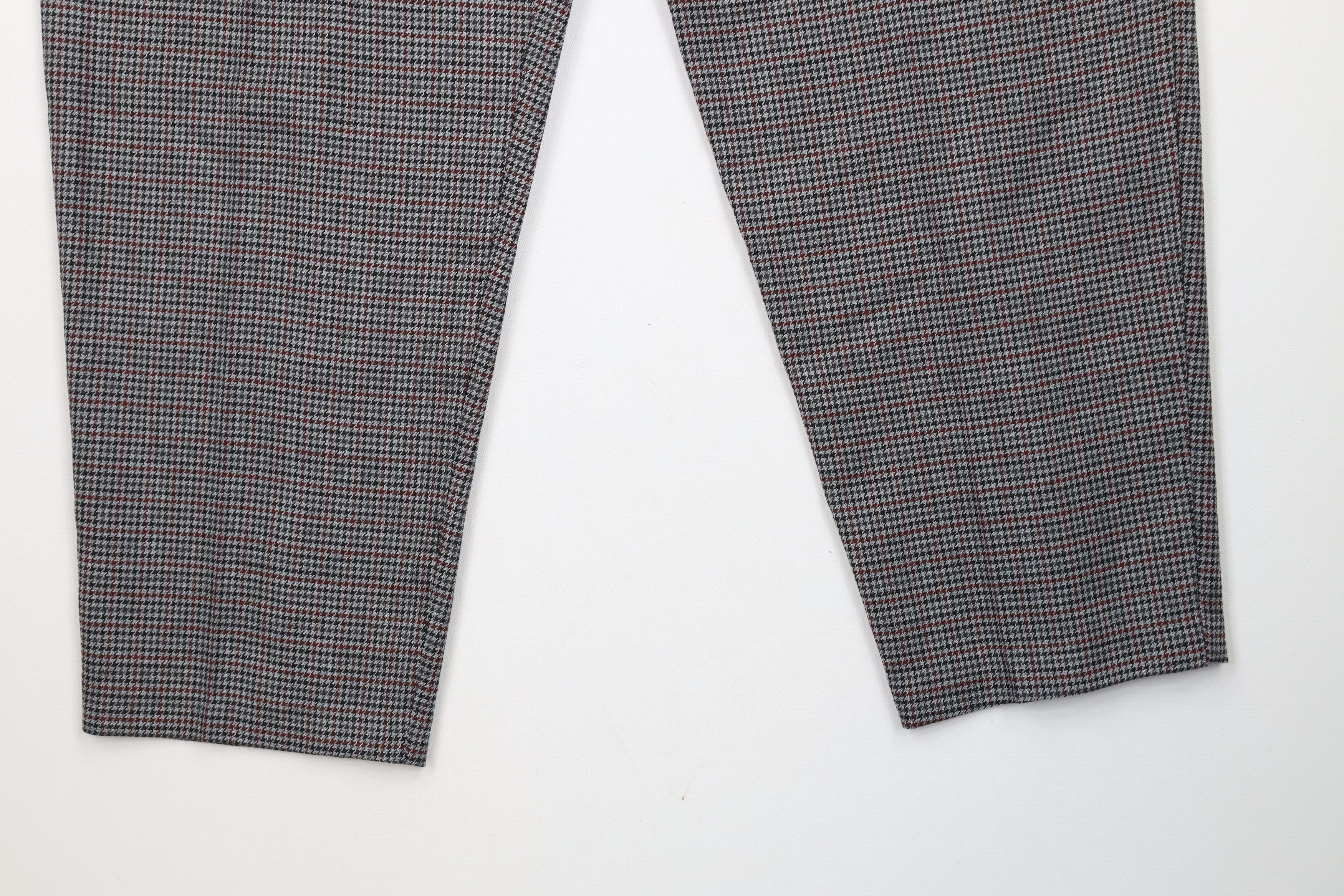 Vintage Vintage 90s Streetwear Leg Houndstooth Pants Trousers USA Size 36" / US 14 / IT 50 - 3 Thumbnail