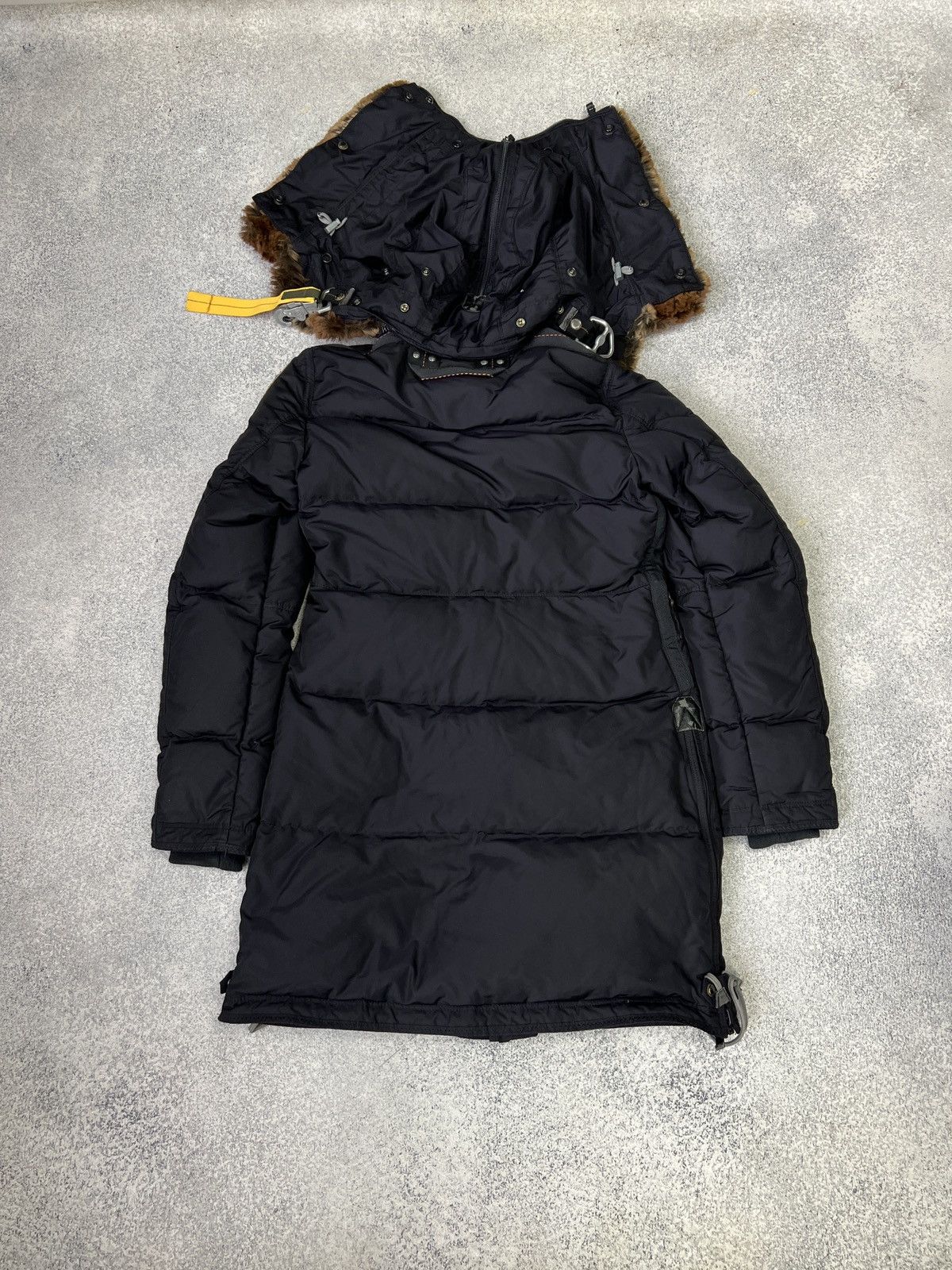 Parajumpers × Vintage Vintage Parajumpers Women's Long Bear Hooded Down Jacket Size XS / US 0-2 / IT 36-38 - 13 Thumbnail