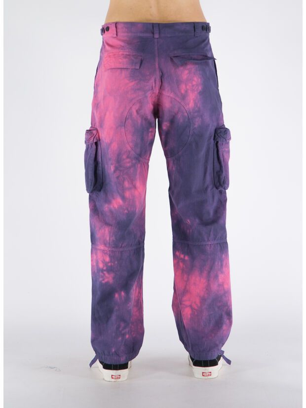 Off-White o1y0225 Logo Cargo Pant in Pink/Midnight Blue Size US 30 / EU 46 - 5 Thumbnail
