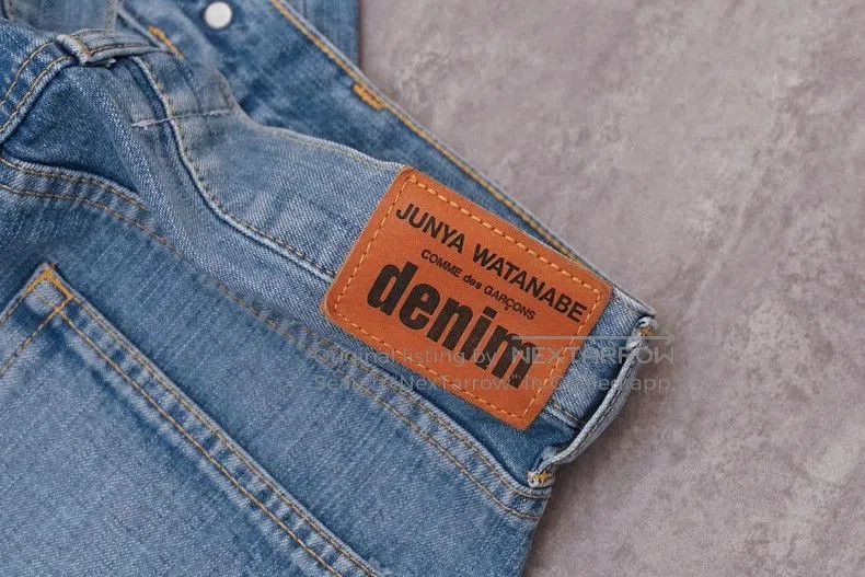 Junya Watanabe Junya Watanabe Distressed Light Wash Jeans. Size US 26 / EU 42 - 8 Thumbnail