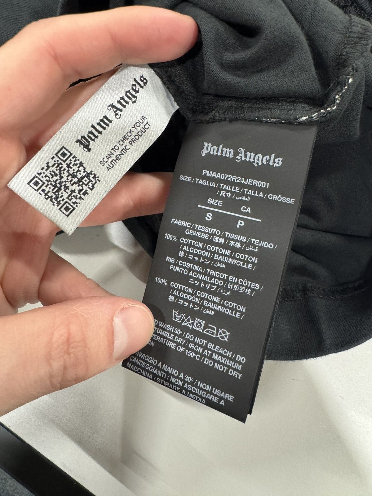 Palm Angels Palm Angels Burning Logo T-Shirt NEW 475$ Size US S / EU 44-46 / 1 - 6 Thumbnail